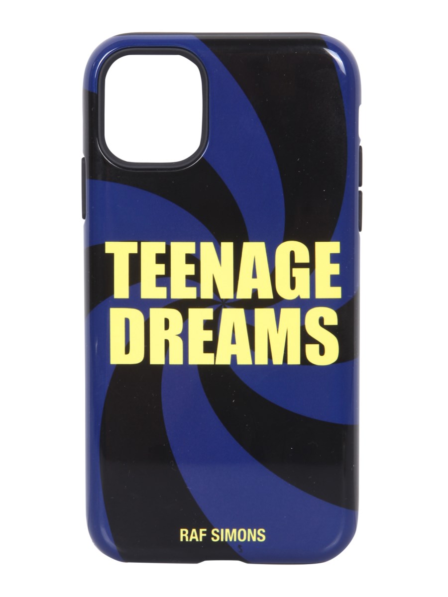 RAF SIMONS COVER IPHONE 11 CON STAMPA TEENAGE DREAM