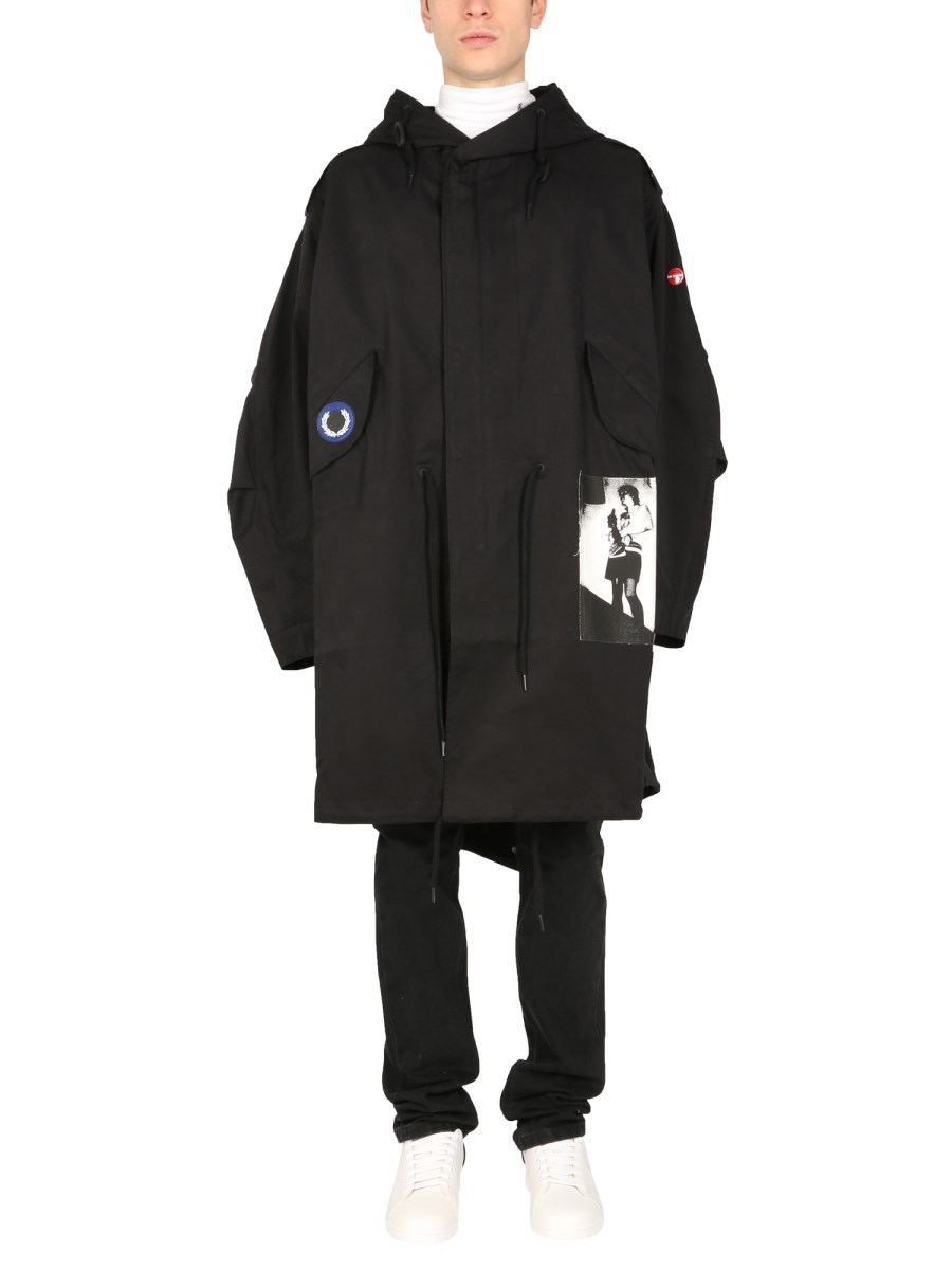 Fred perry raf simons jacket hotsell