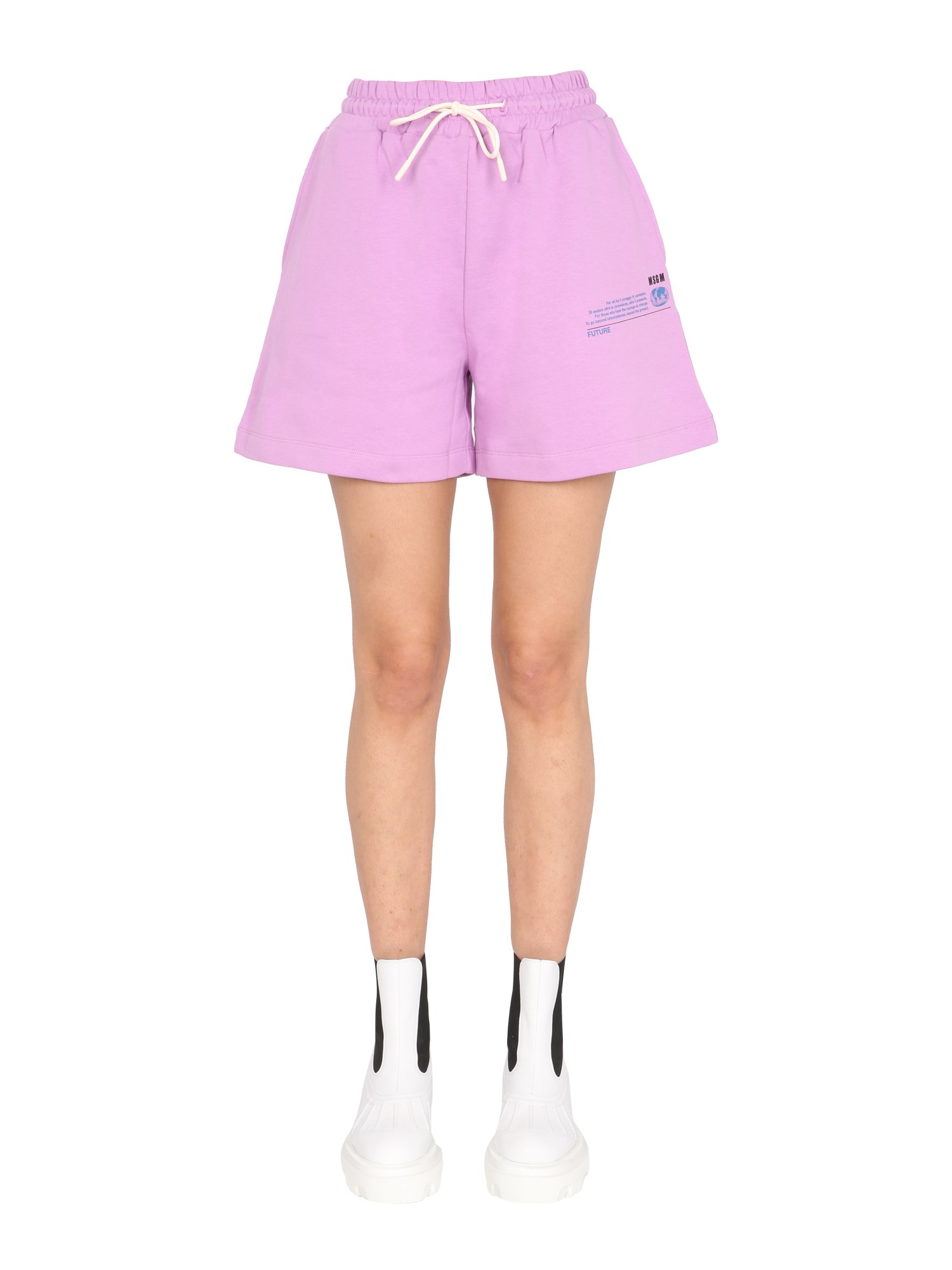 msgm cotton shorts