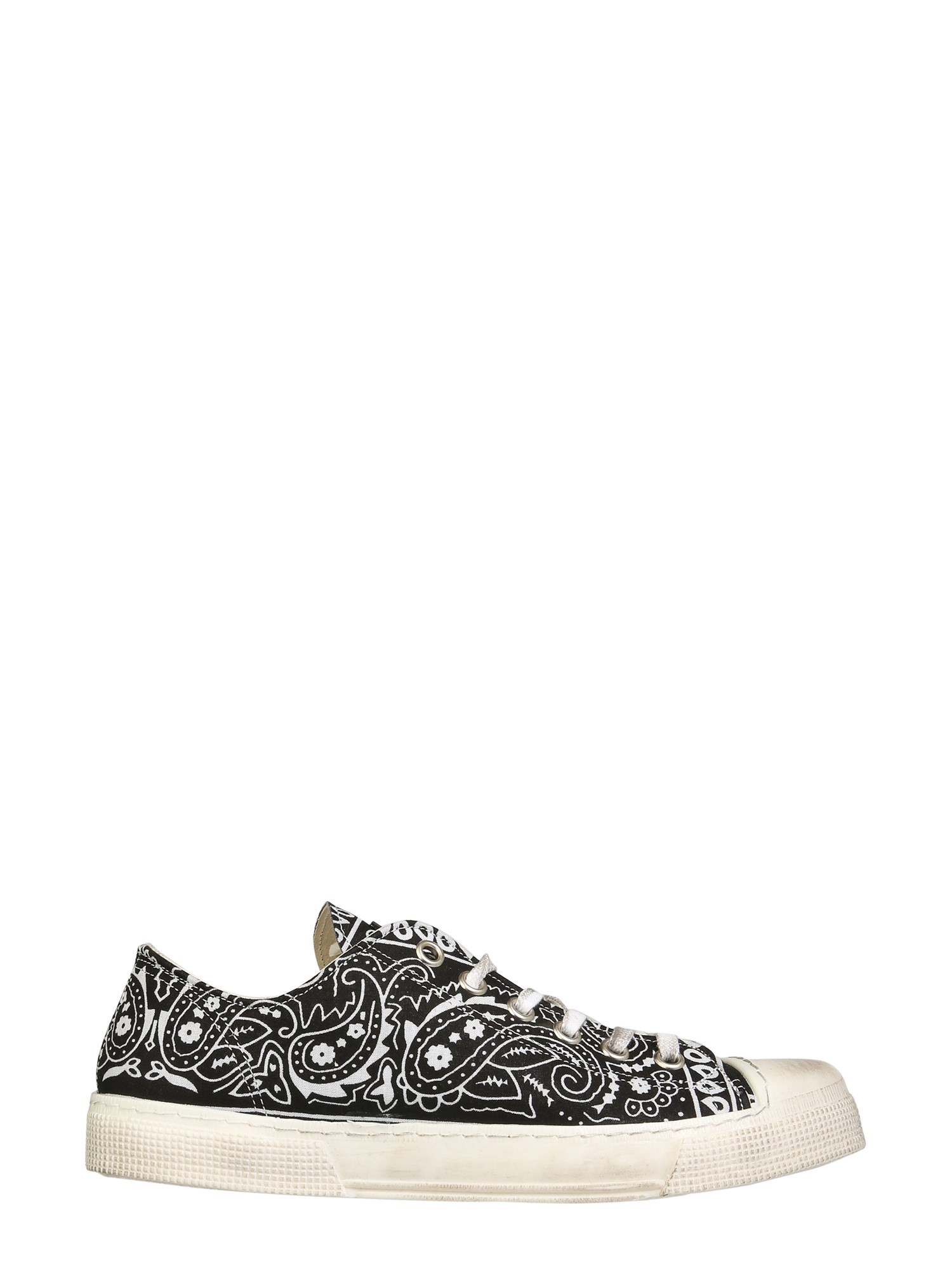 Shop Gienchi Jean Michel Low Sneakers In Black