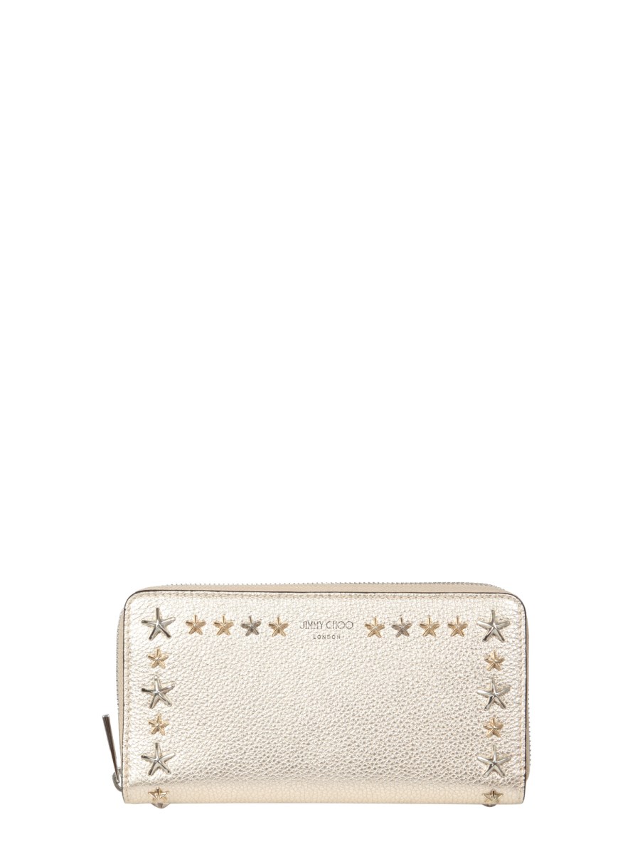 Jimmy Choo PIPPA Star Logo Wallet-