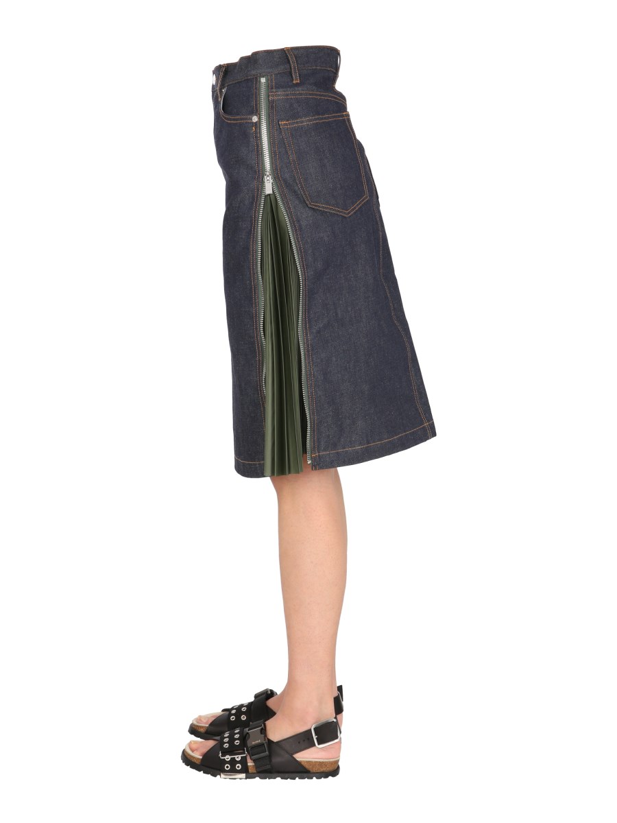 ★sacai★関税込♪NEW♪Denim Mix Skirt Denim Mix Skirt | sacai Official Store サカイ オフィシャル