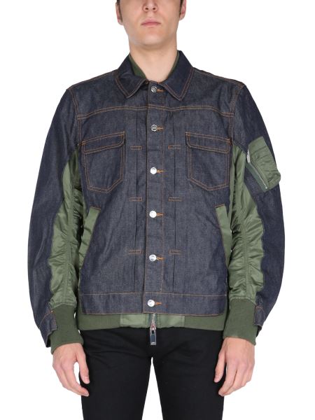 sacai apc jacket