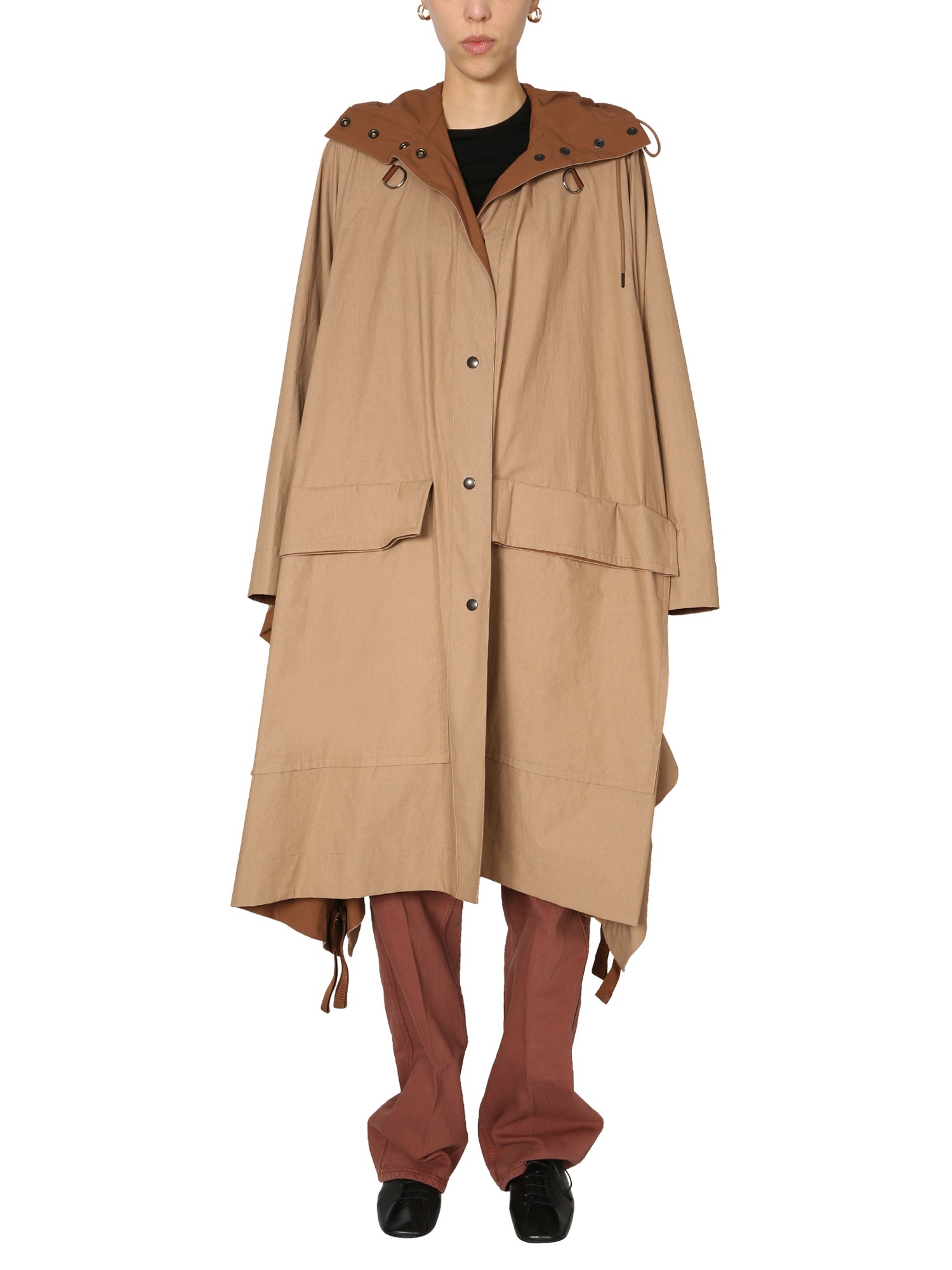 lemaire parka in cotone