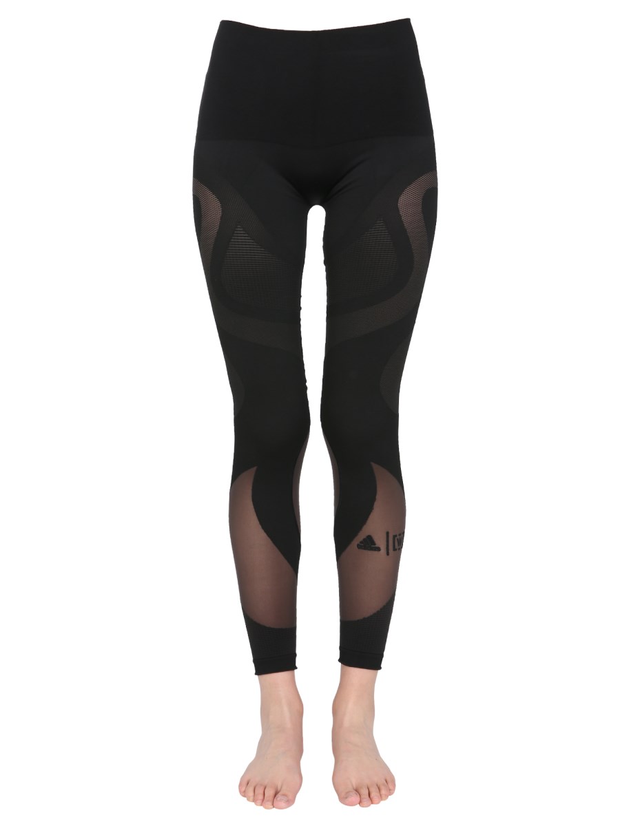 WOLFORD X ADIDAS - TIGHT SHEER MOTION MESH LEGGINGS - Eleonora Bonucci