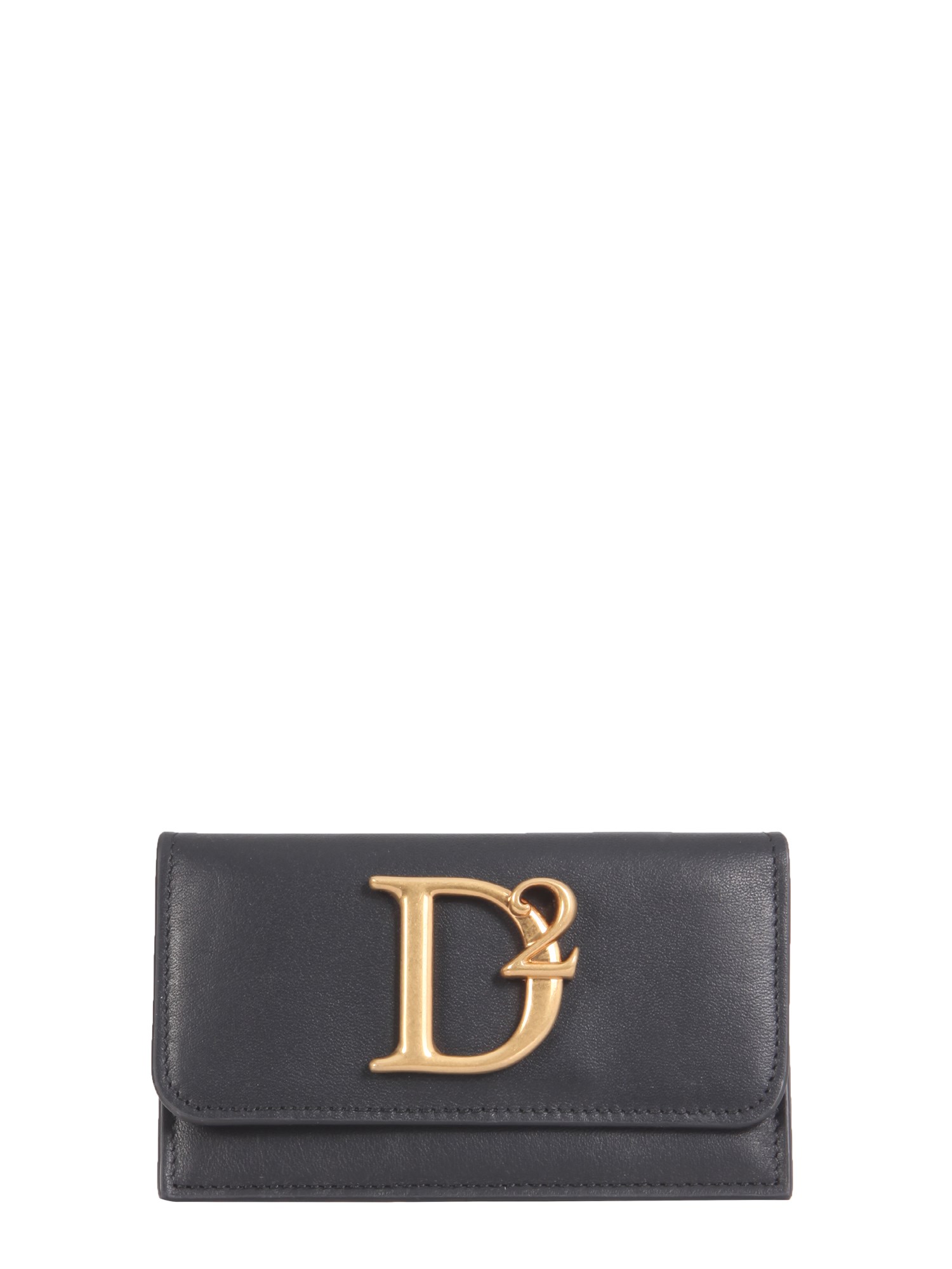 dsquared leather card holder