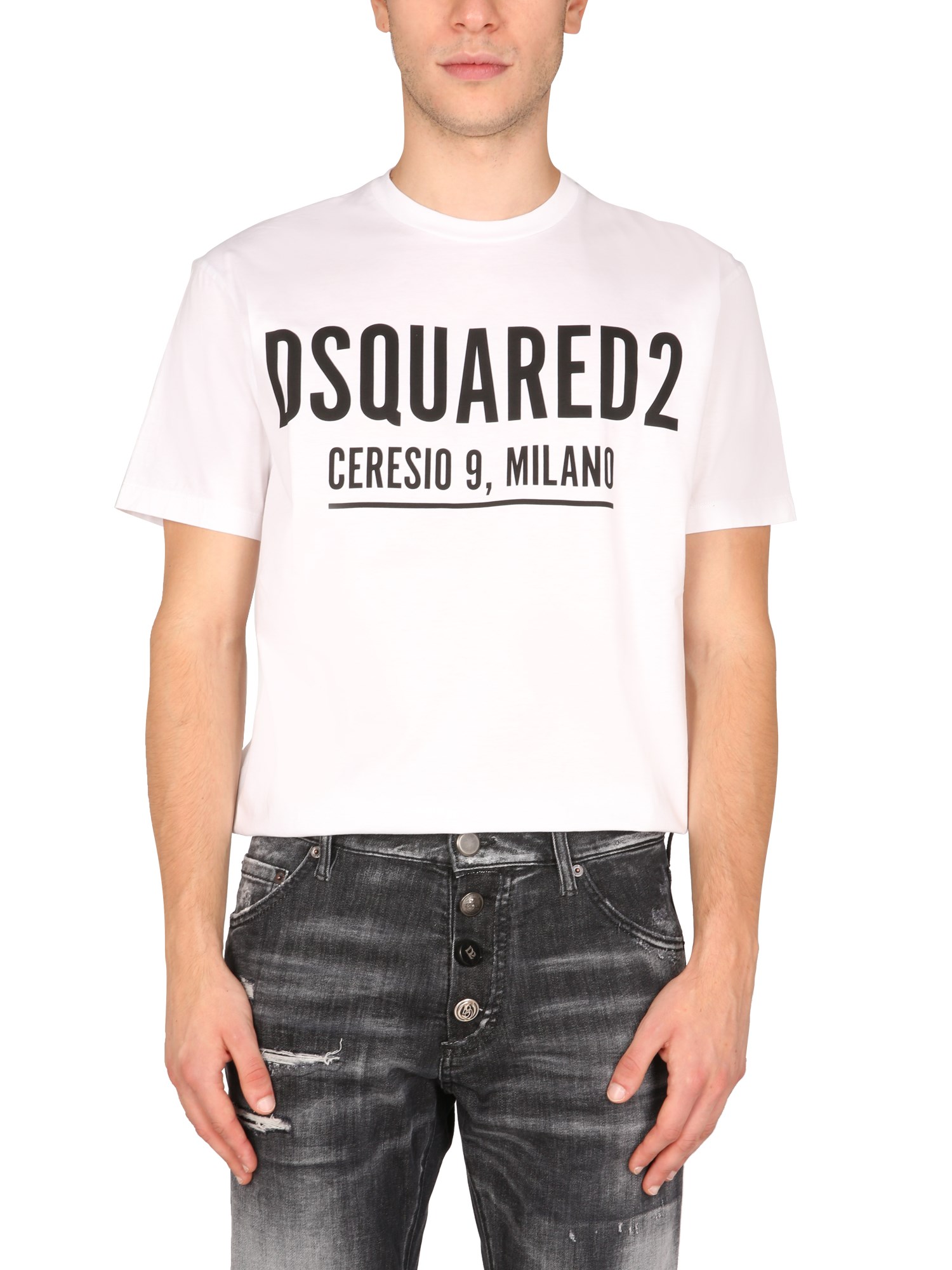 dsquared crew neck t-shirt