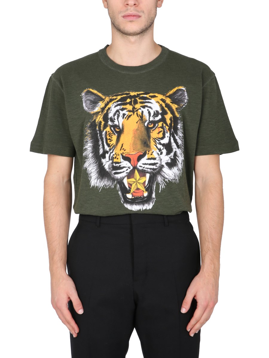 Dsquared tiger t hot sale shirt