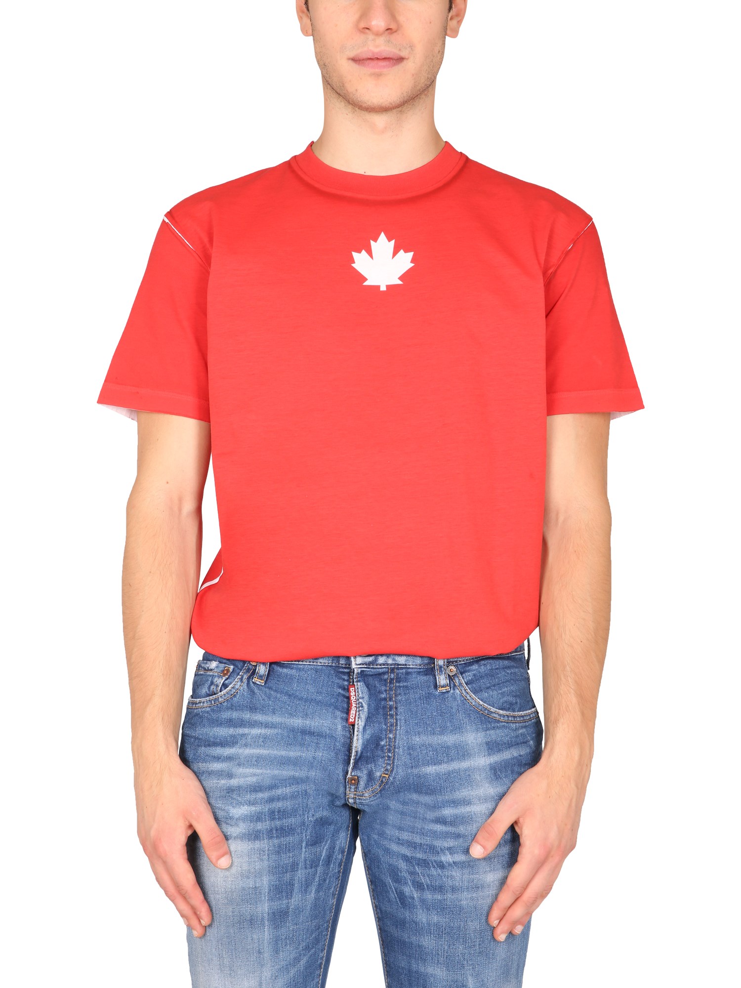 dsquared "mini leaf cool" t-shirt