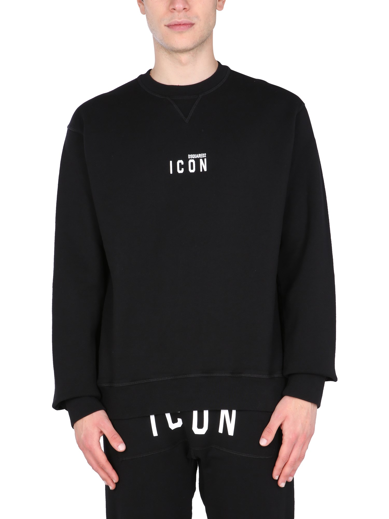 dsquared crew neck sweatshirt