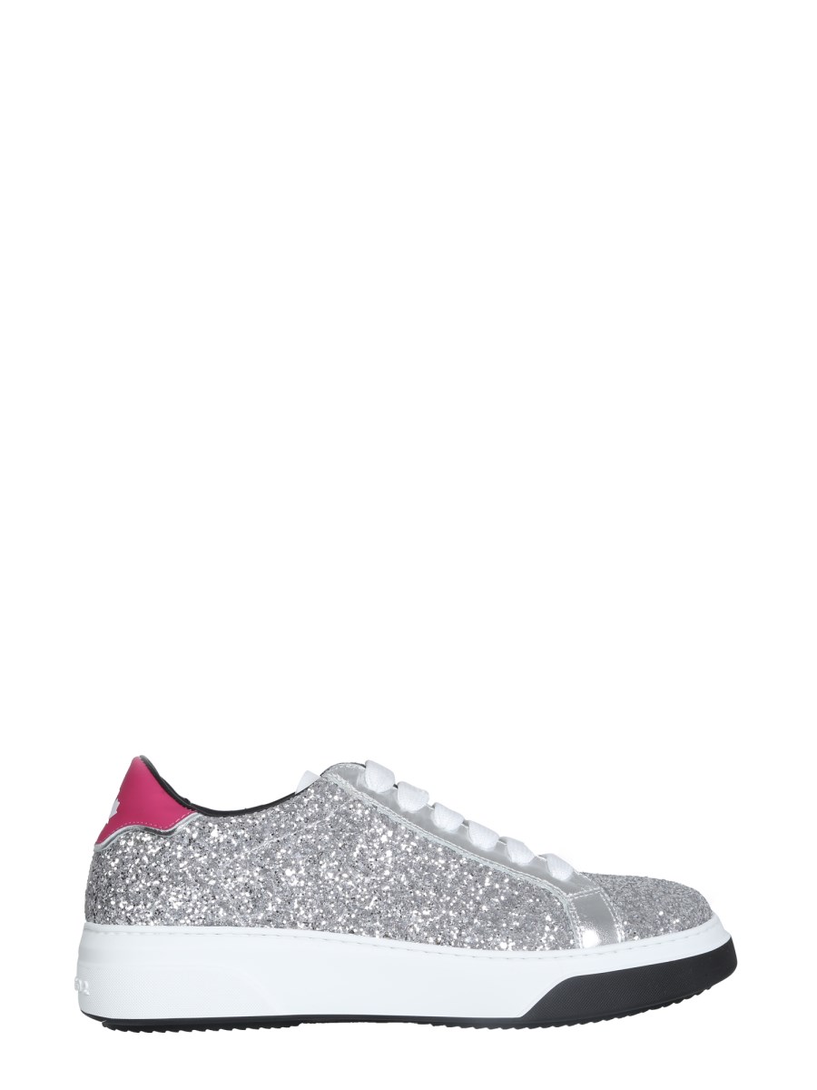 DSQUARED SNEAKER BUMPER CON GLITTER