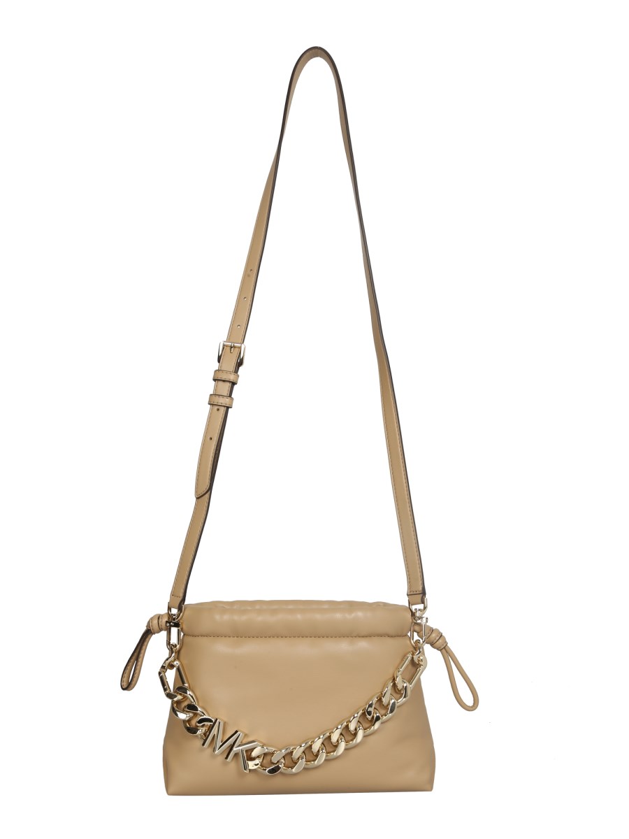 MICHAEL BY MICHAEL KORS - ECO LEATHER LINA BAG WITH CHAIN AND SHOULDER  STRAP - Eleonora Bonucci