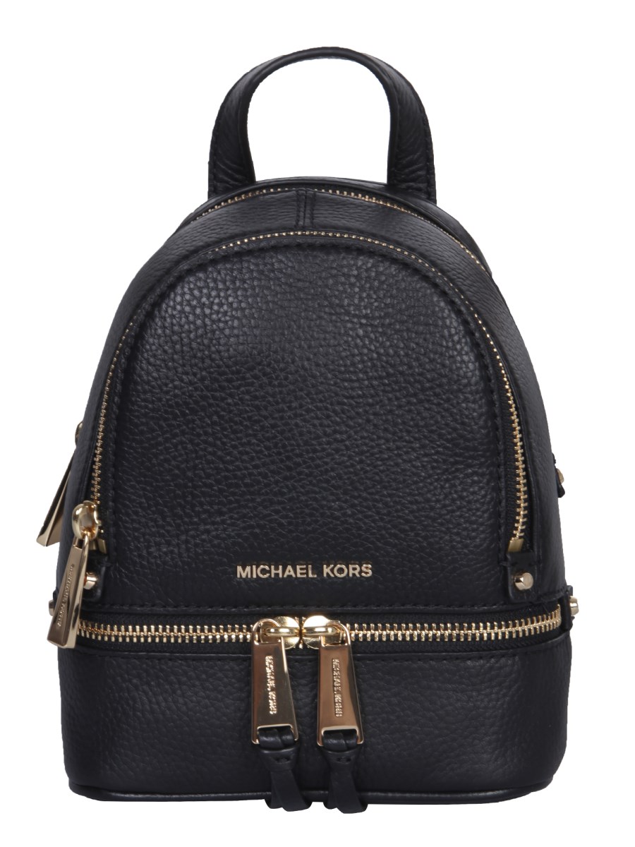 Michael kors rhea shop small leather backpack