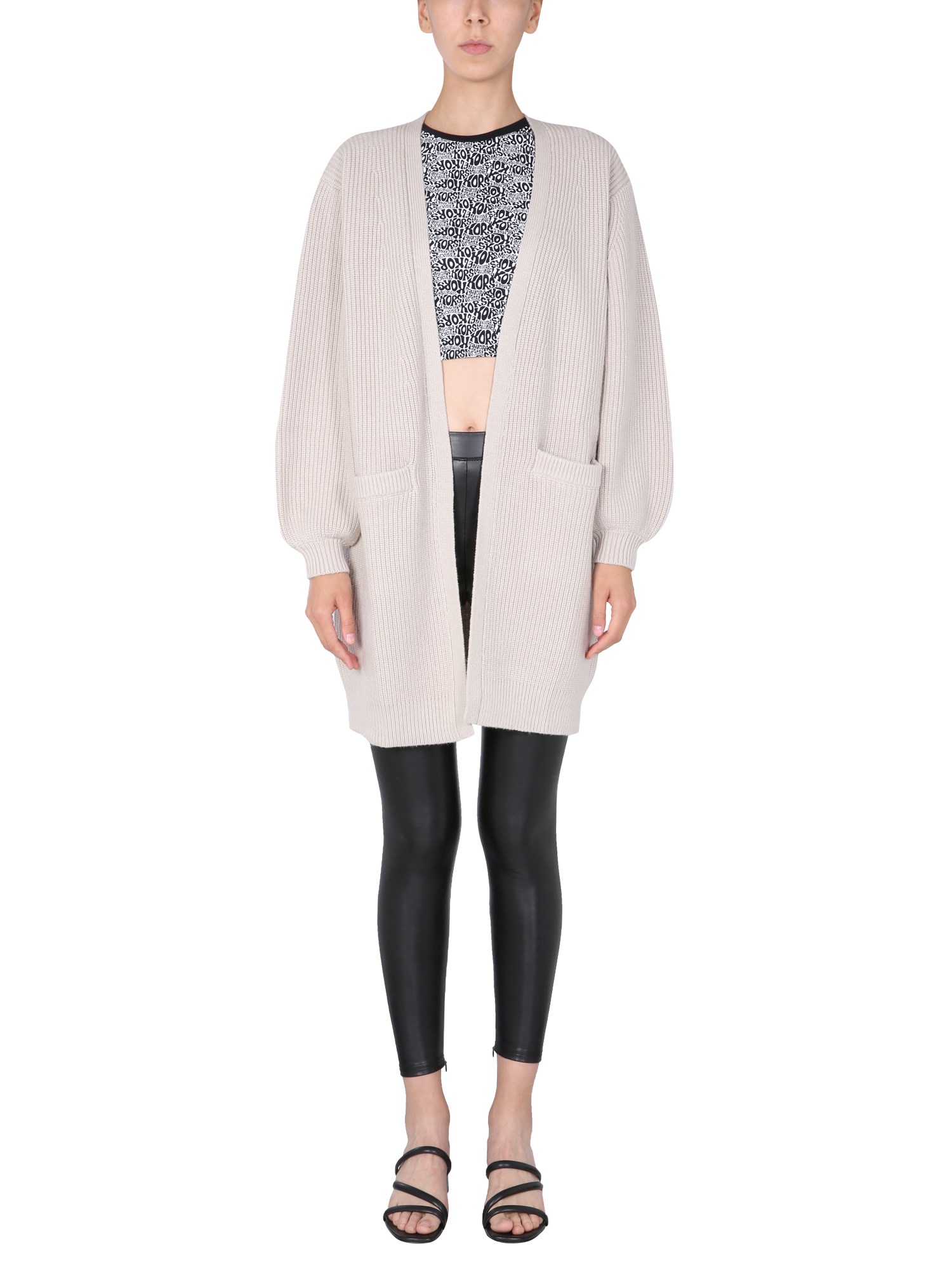 michael by michael kors oversize fit cardigan