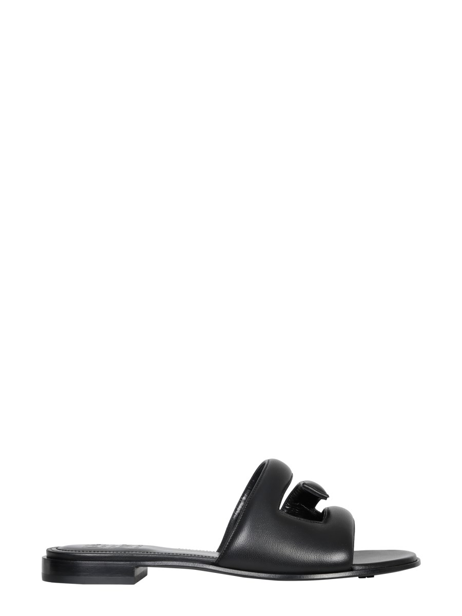 Givenchy leather slides sale