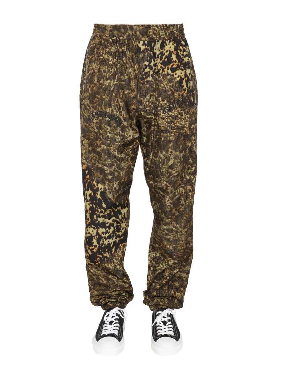 GIVENCHY - COTTON JOGGING PANTS WITH 4G PRINT - Eleonora Bonucci