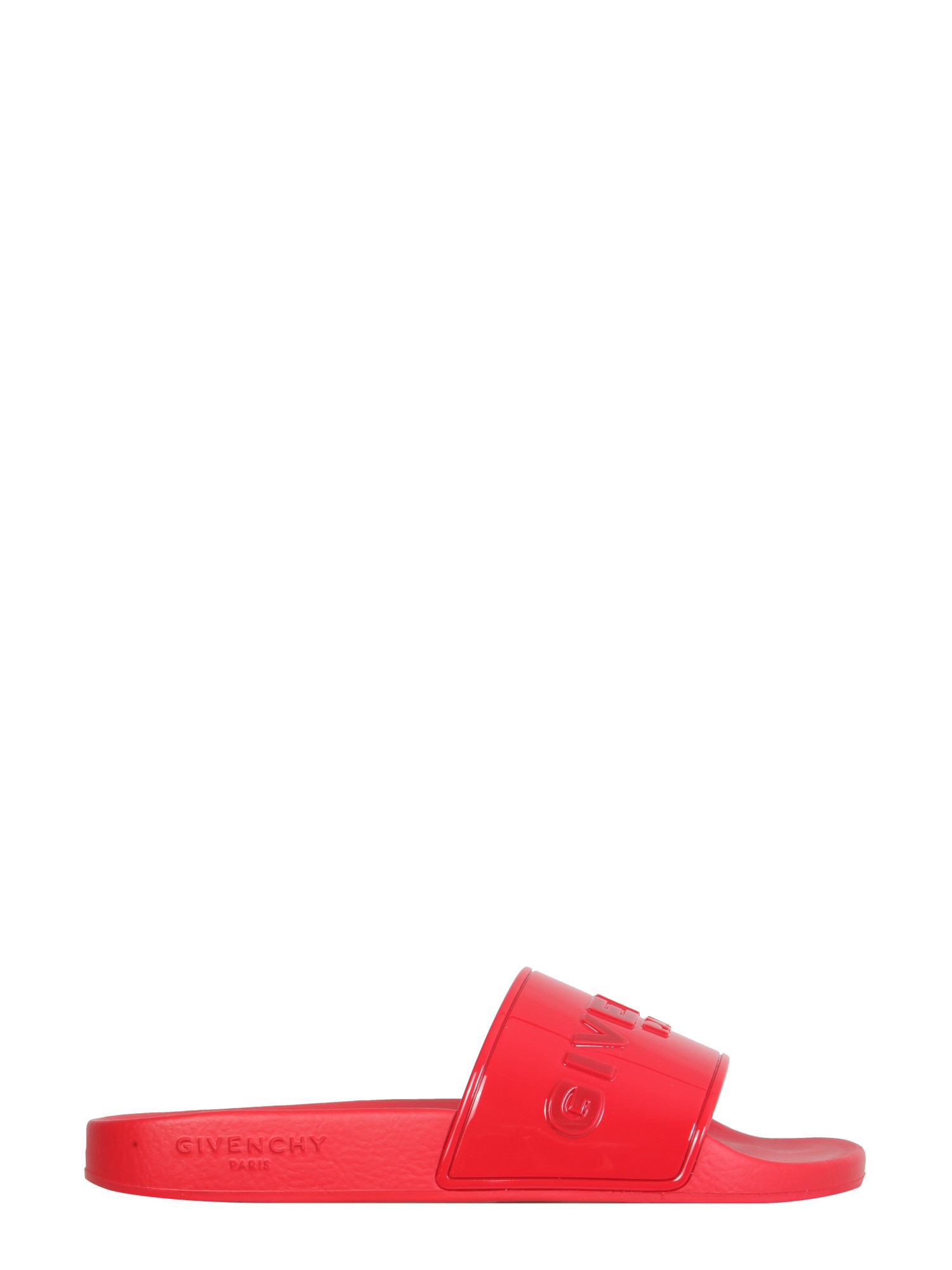 givenchy rubber slide sandals