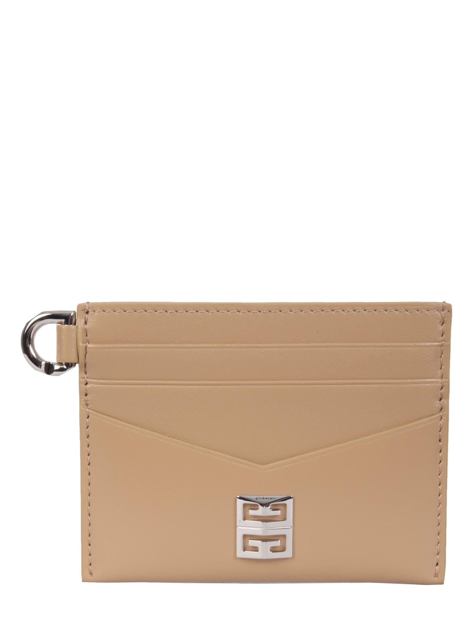 GIVENCHY 4G LEATHER BOX CARD HOLDER,207726