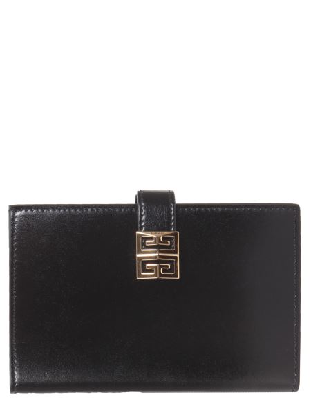 Givenchy 4g Box Leather Wallet Women - Eleonora Bonucci