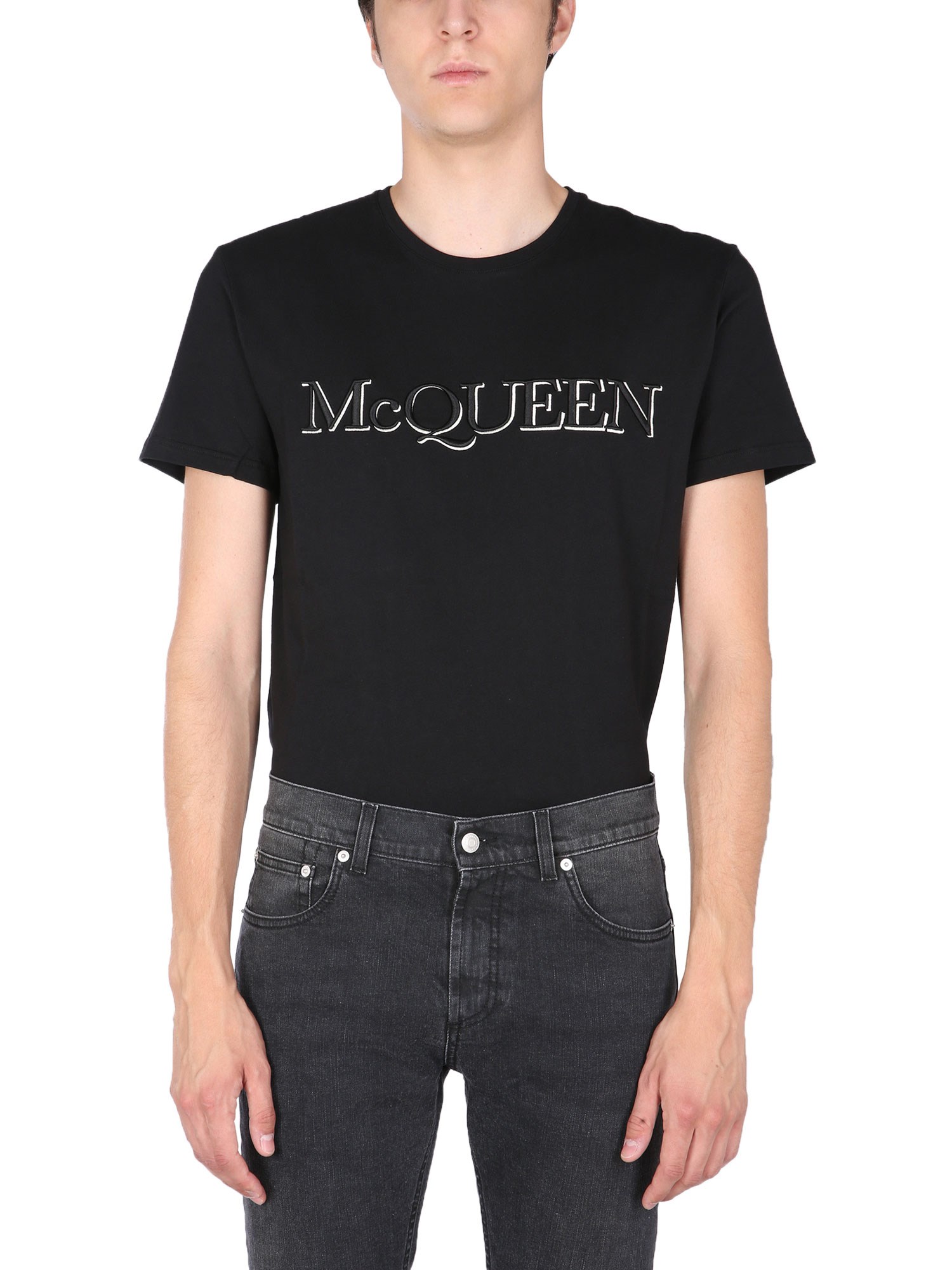 alexander mcqueen crew neck t-shirt