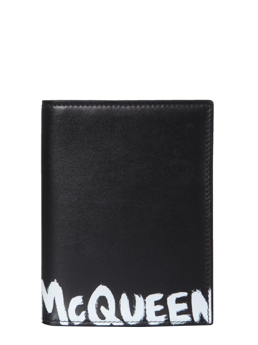【Alexander McQUEEN】Graffiti Card Holder/関税+全国送料込み GRAFFITI