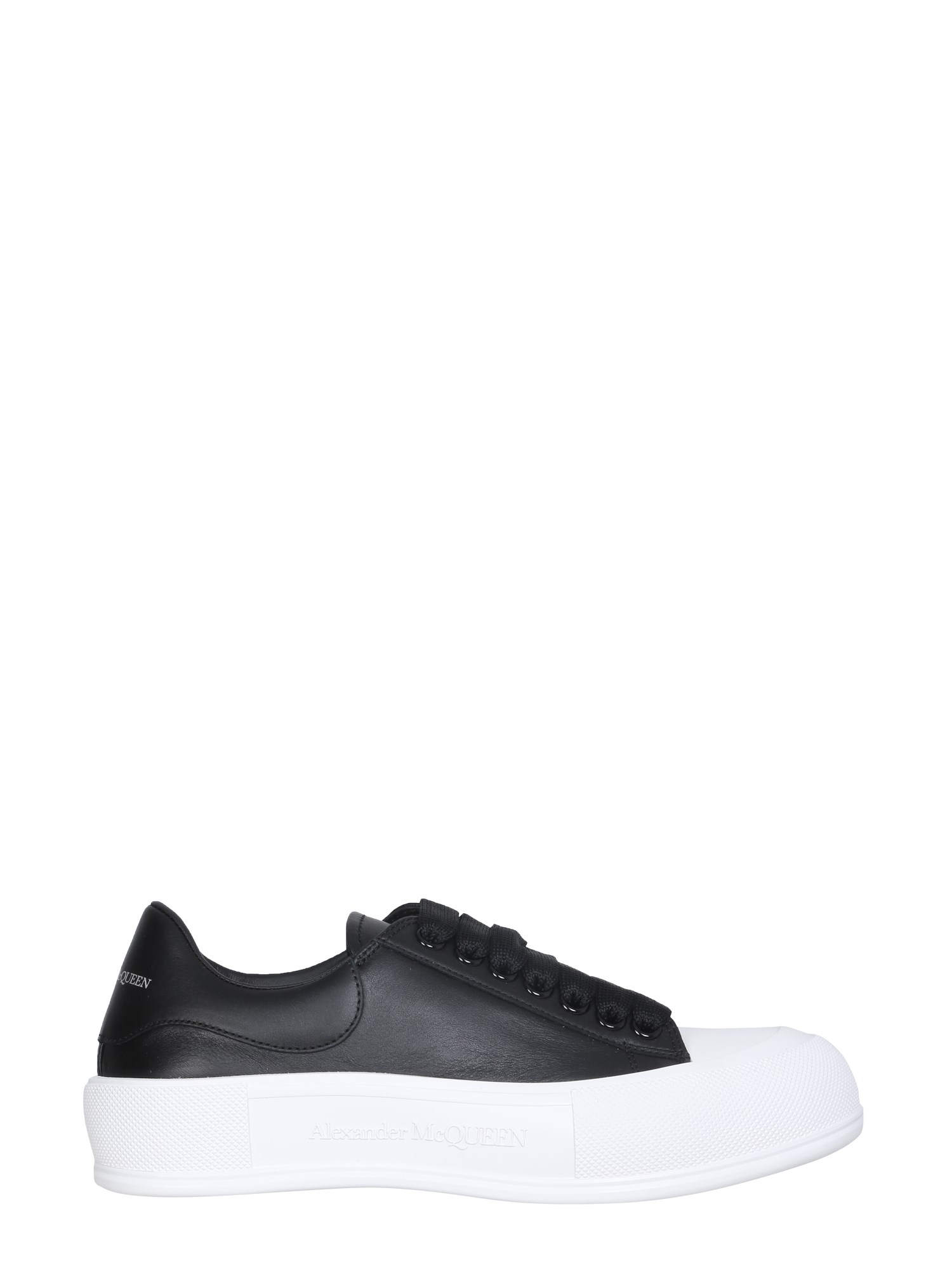 alexander mcqueen leather sneakers