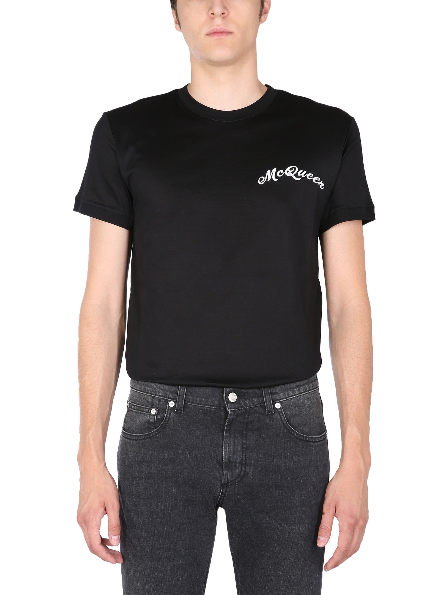 alexander mcqueen crew neck t-shirt