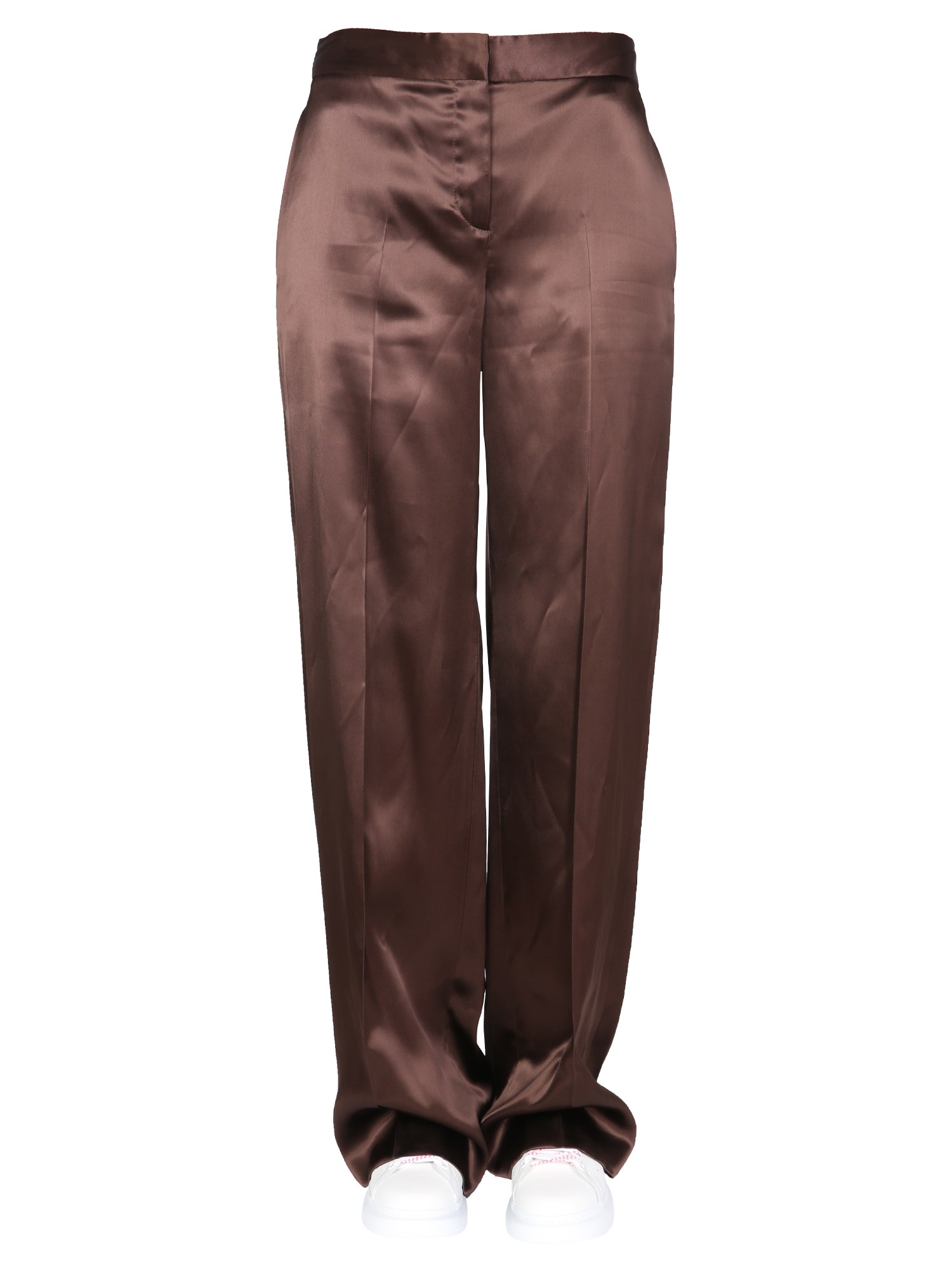 alexander mcqueen wide leg trousers