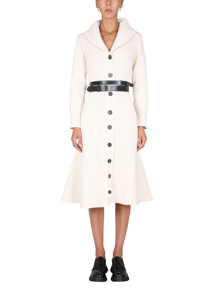 Alexander mcqueen 2024 cashmere coat