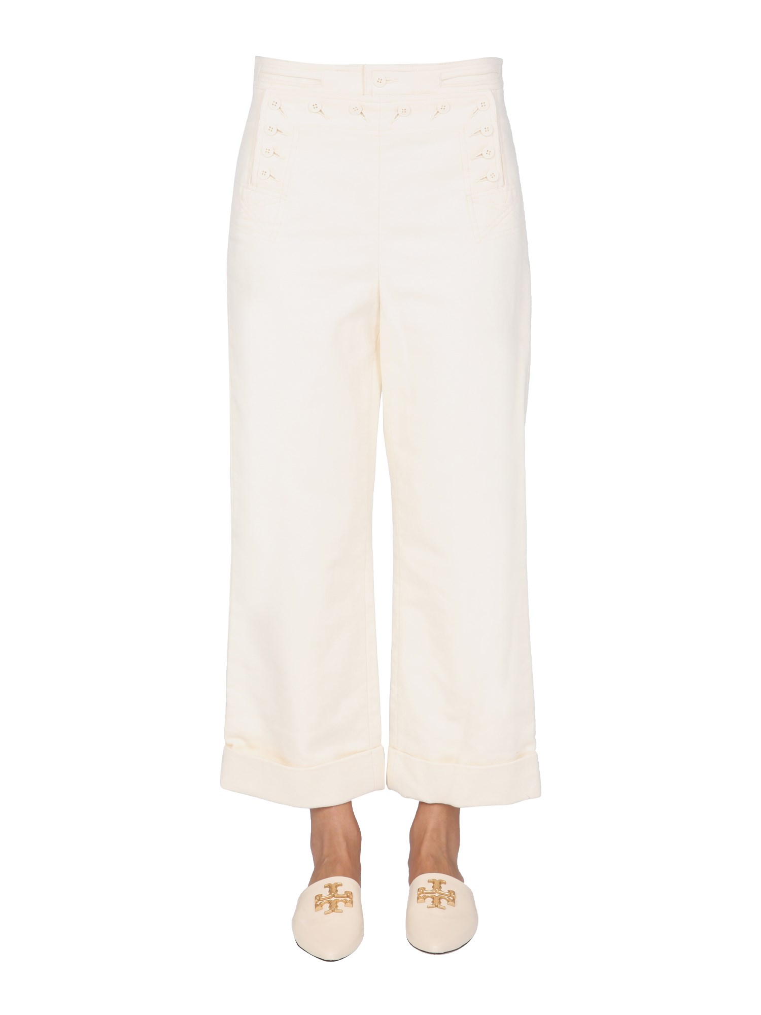 tory burch "sailor" trousers