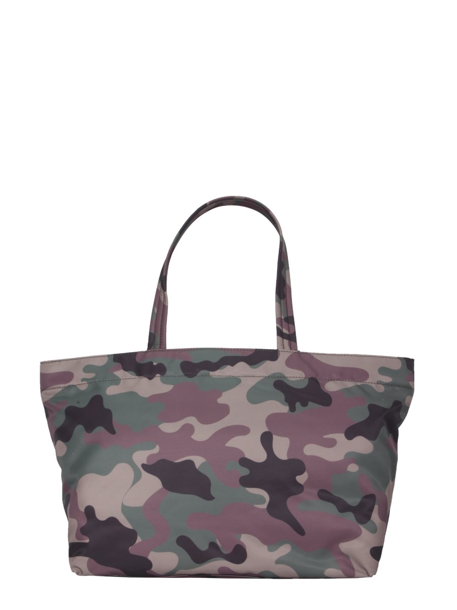 高価値セリー ANYA HINDMARCH - NYLON TOTE BAG WITH CAMOUFLAGE PRINT バッグ