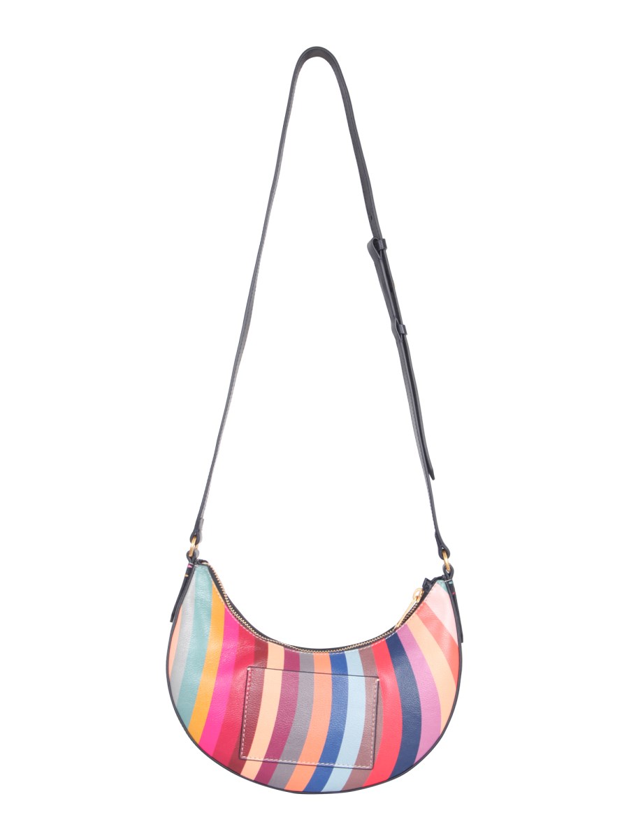 Paul Smith - Women's Swirl Print Leather Crescent Bag – Sinclairs Online