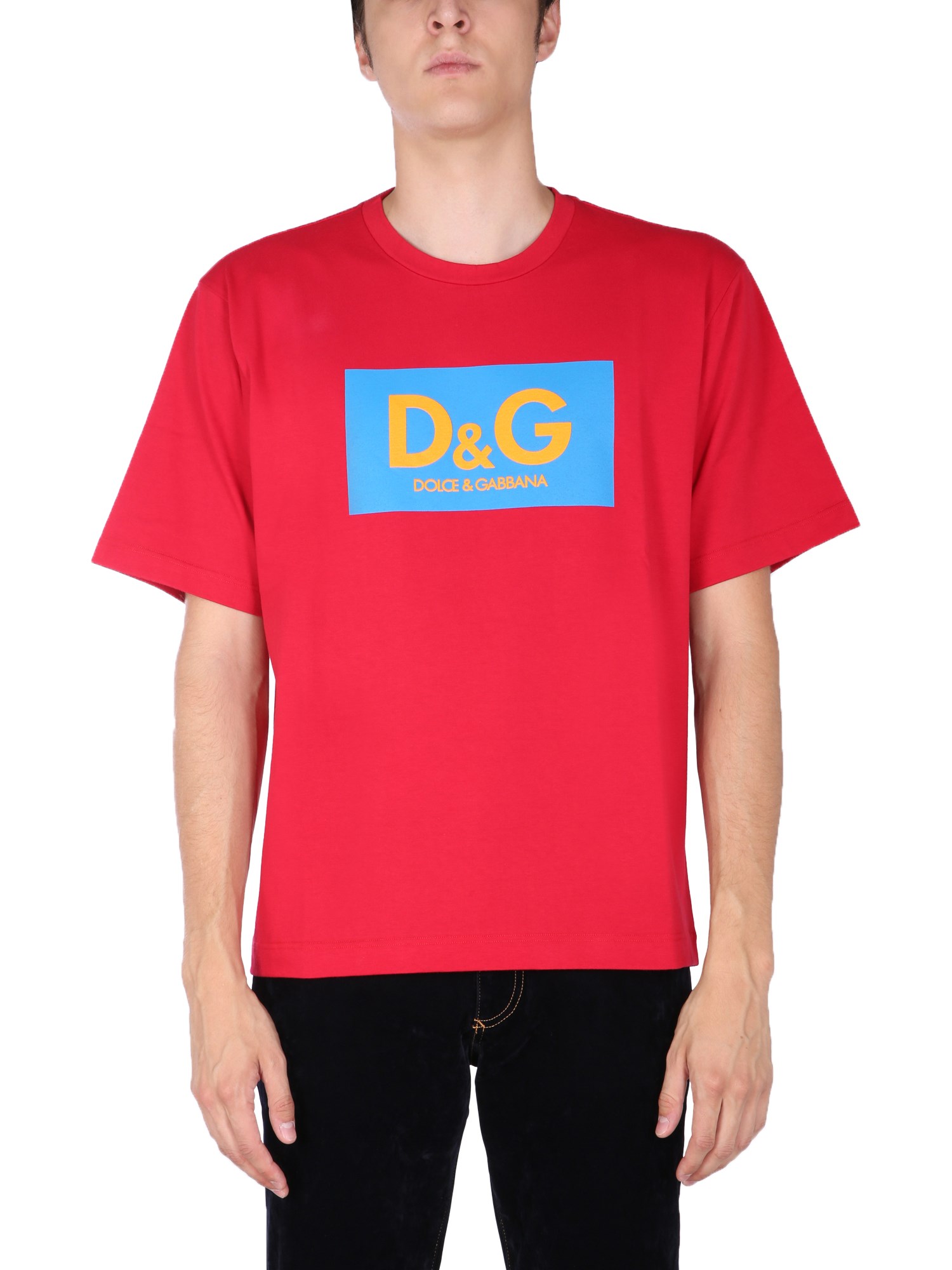 dolce & gabbana t-shirt with logo print