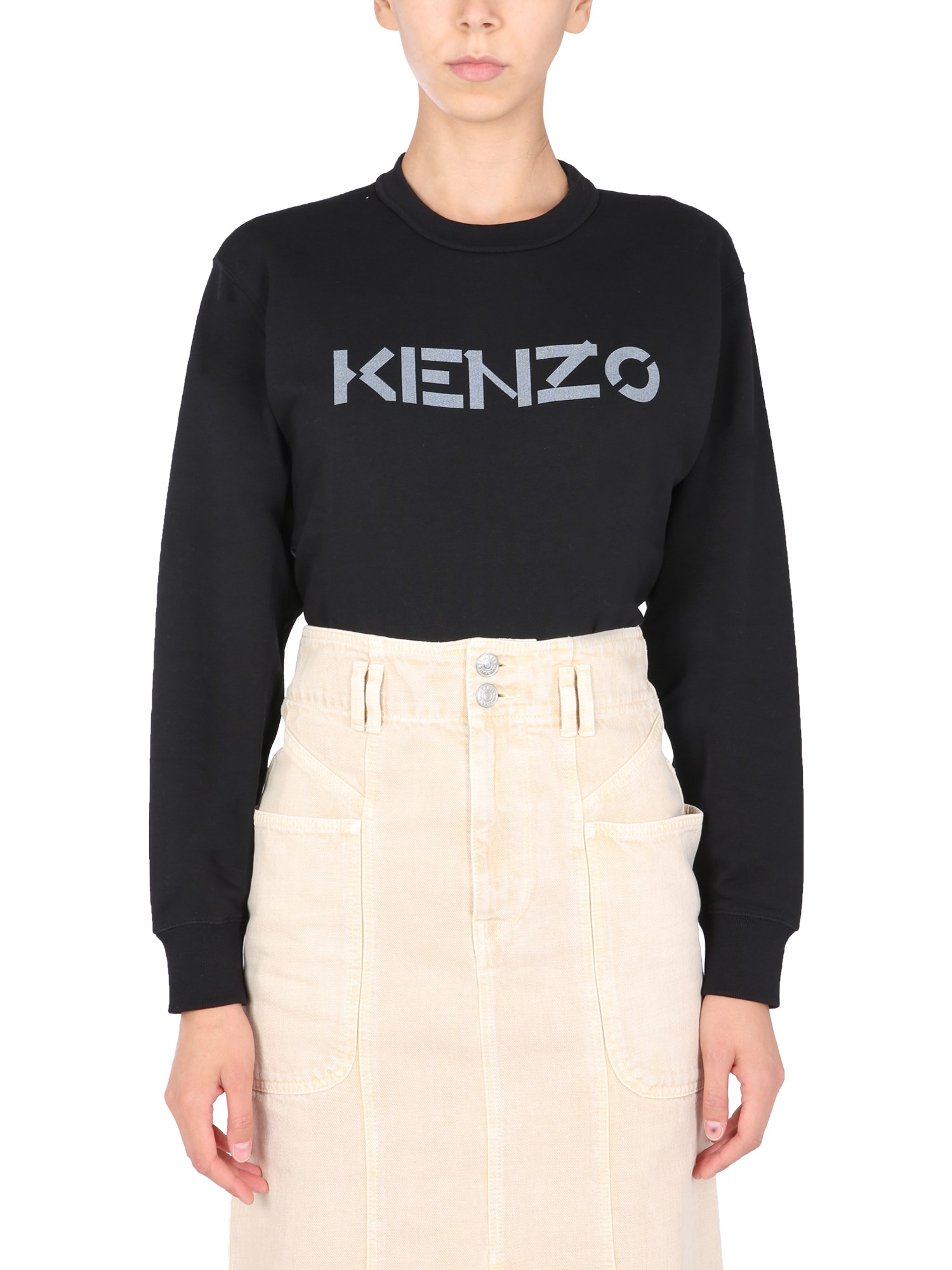 kenzo sweatshirt with logo