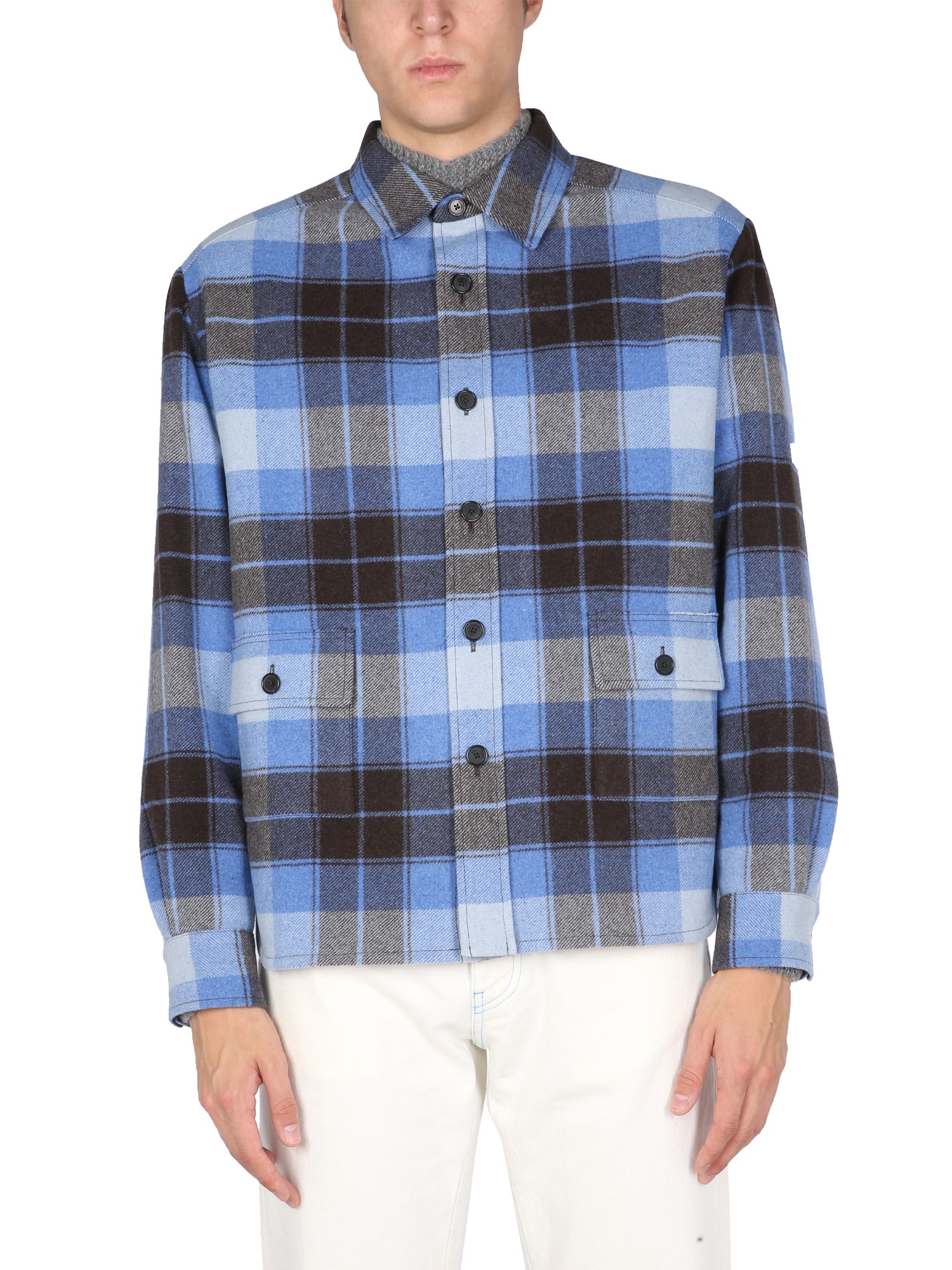 kenzo shirt with check pattern