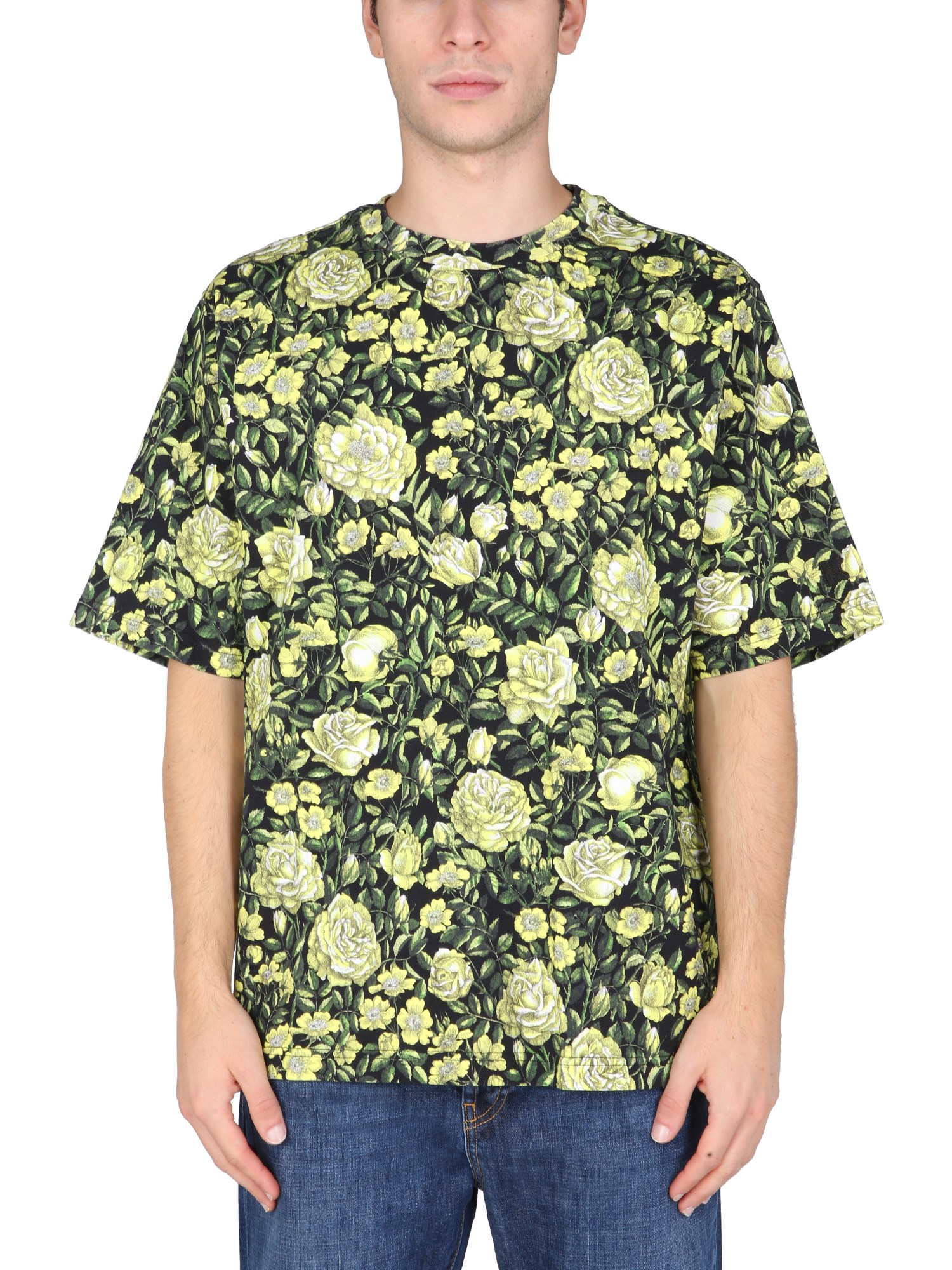 kenzo "botanical rose" t-shirt