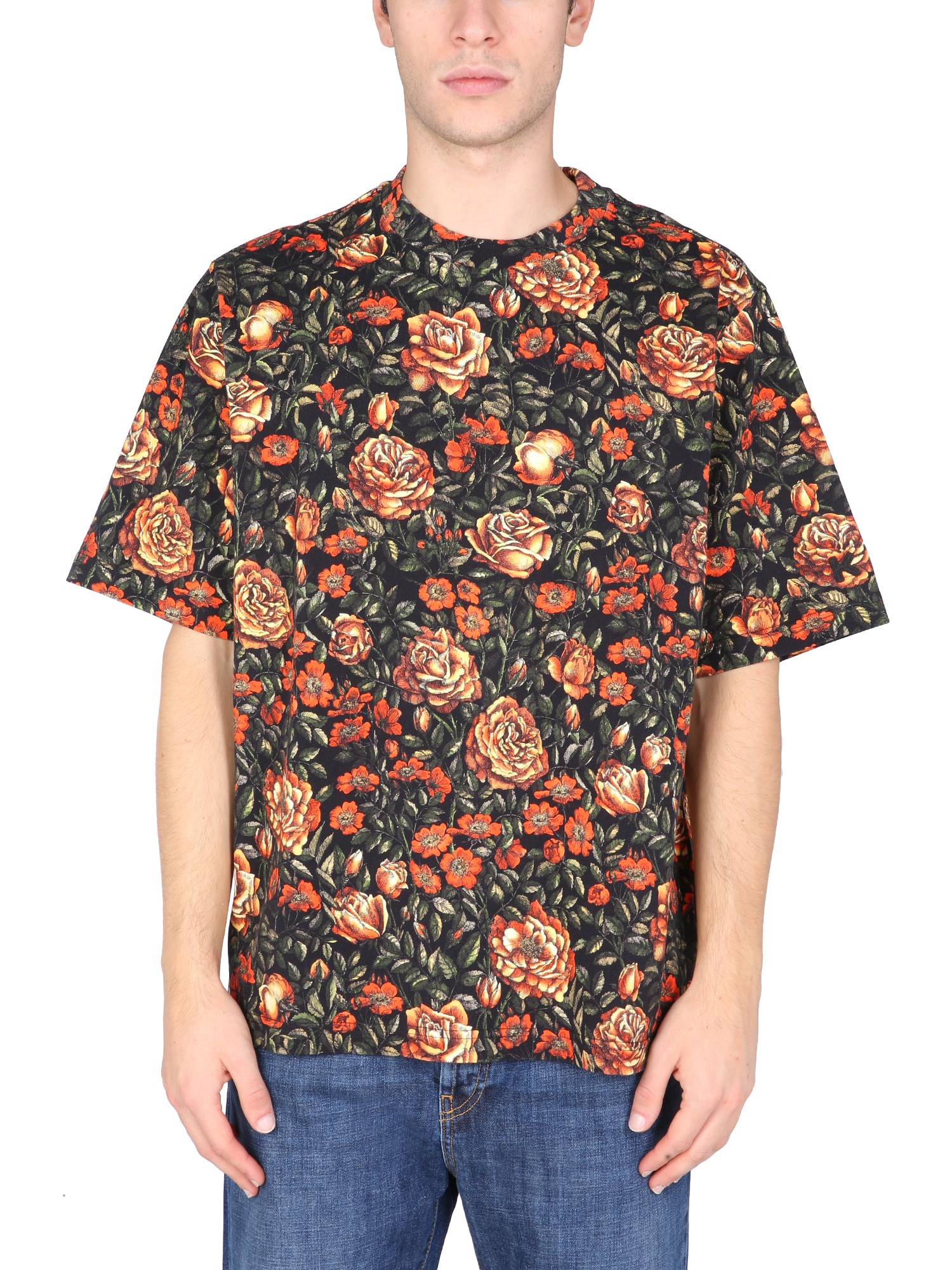 kenzo "botanical rose" t-shirt