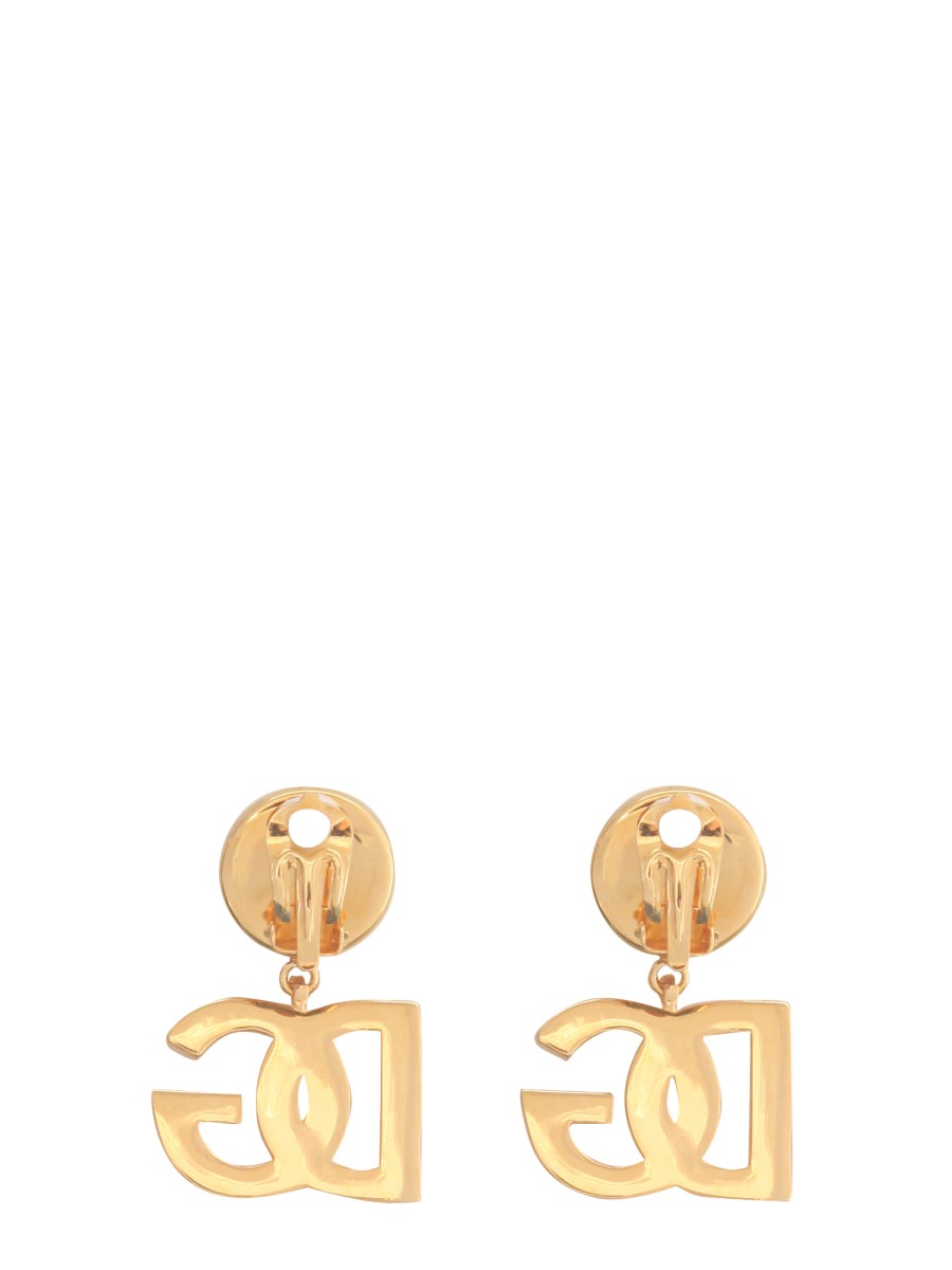 D&G Initial logo. Ornament gold Stock Vector