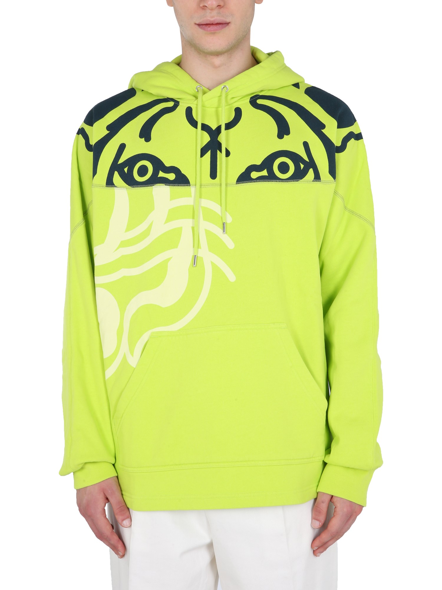 kenzo sweatshirt with k-tiger print