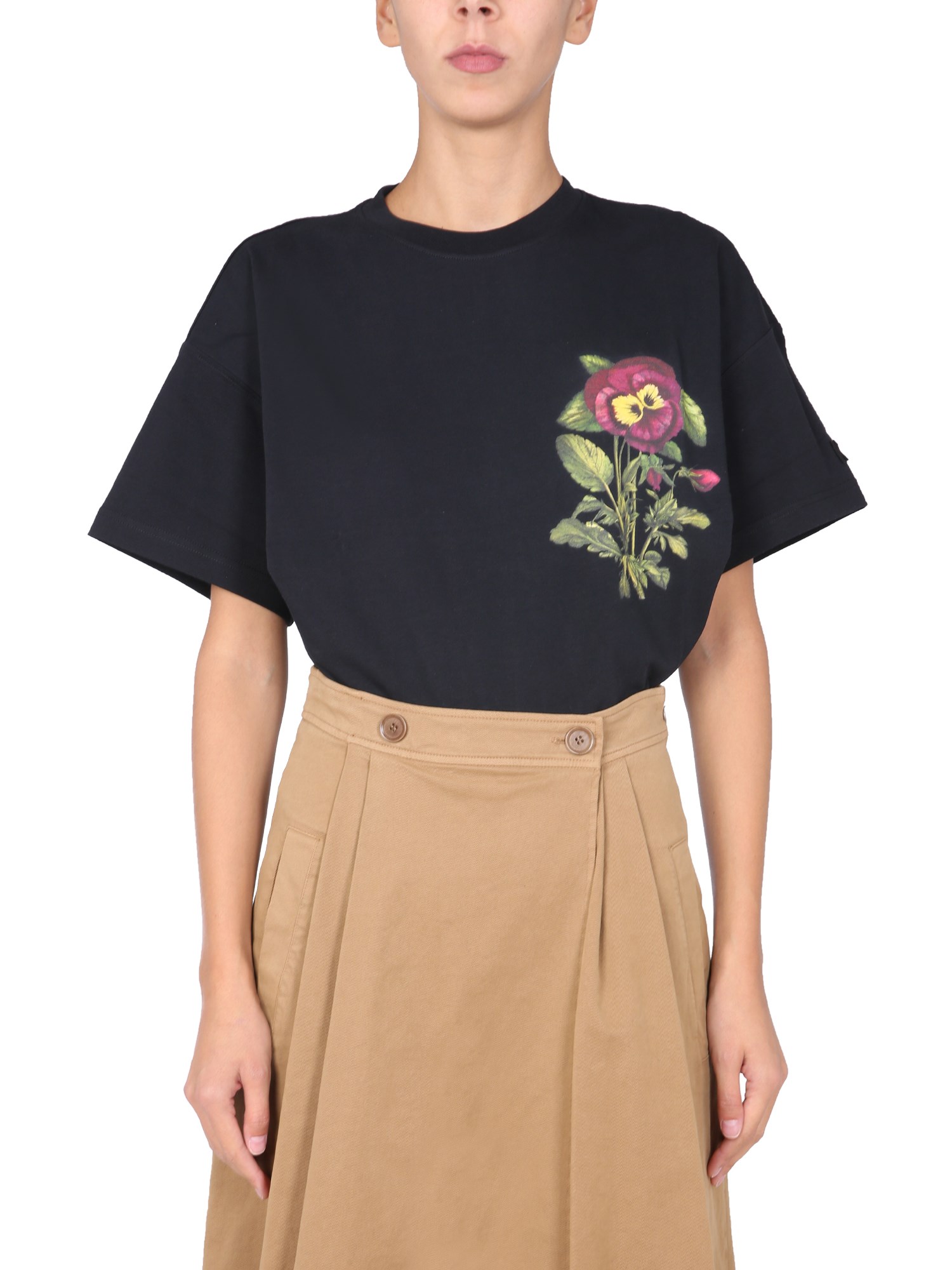 kenzo flower print t-shirt