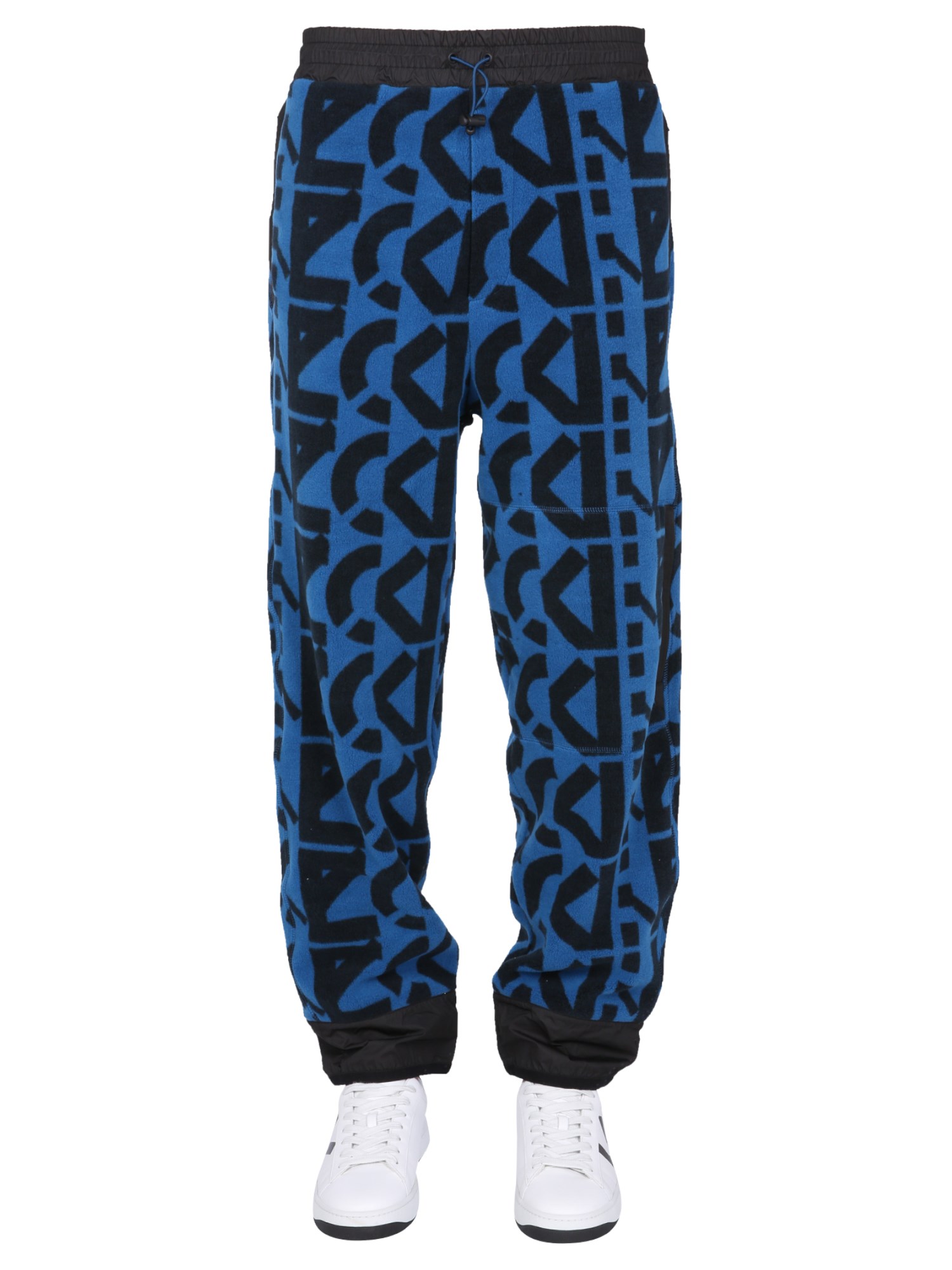 kenzo jogging pants with monogram logo