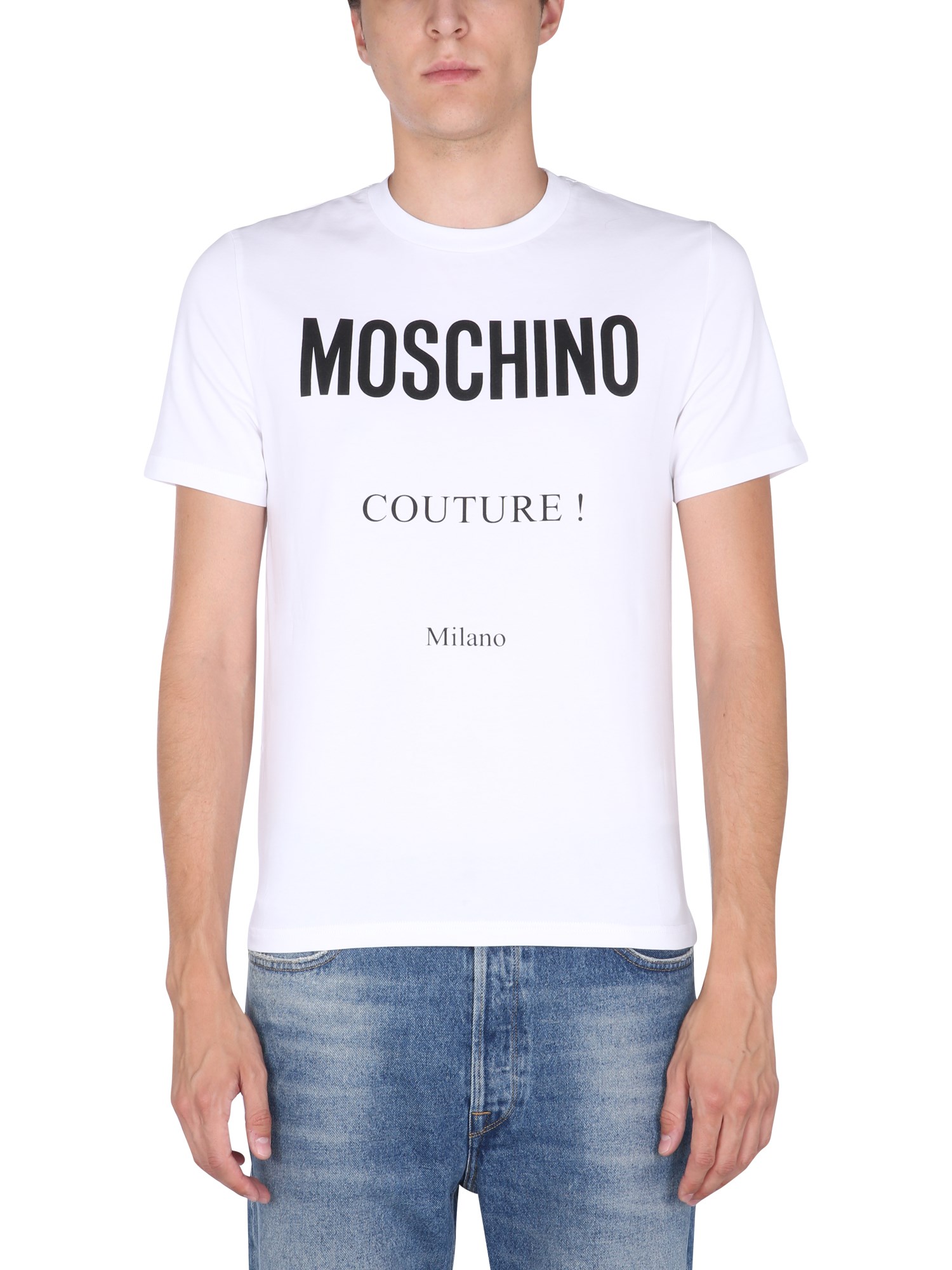 moschino t-shirt with logo print