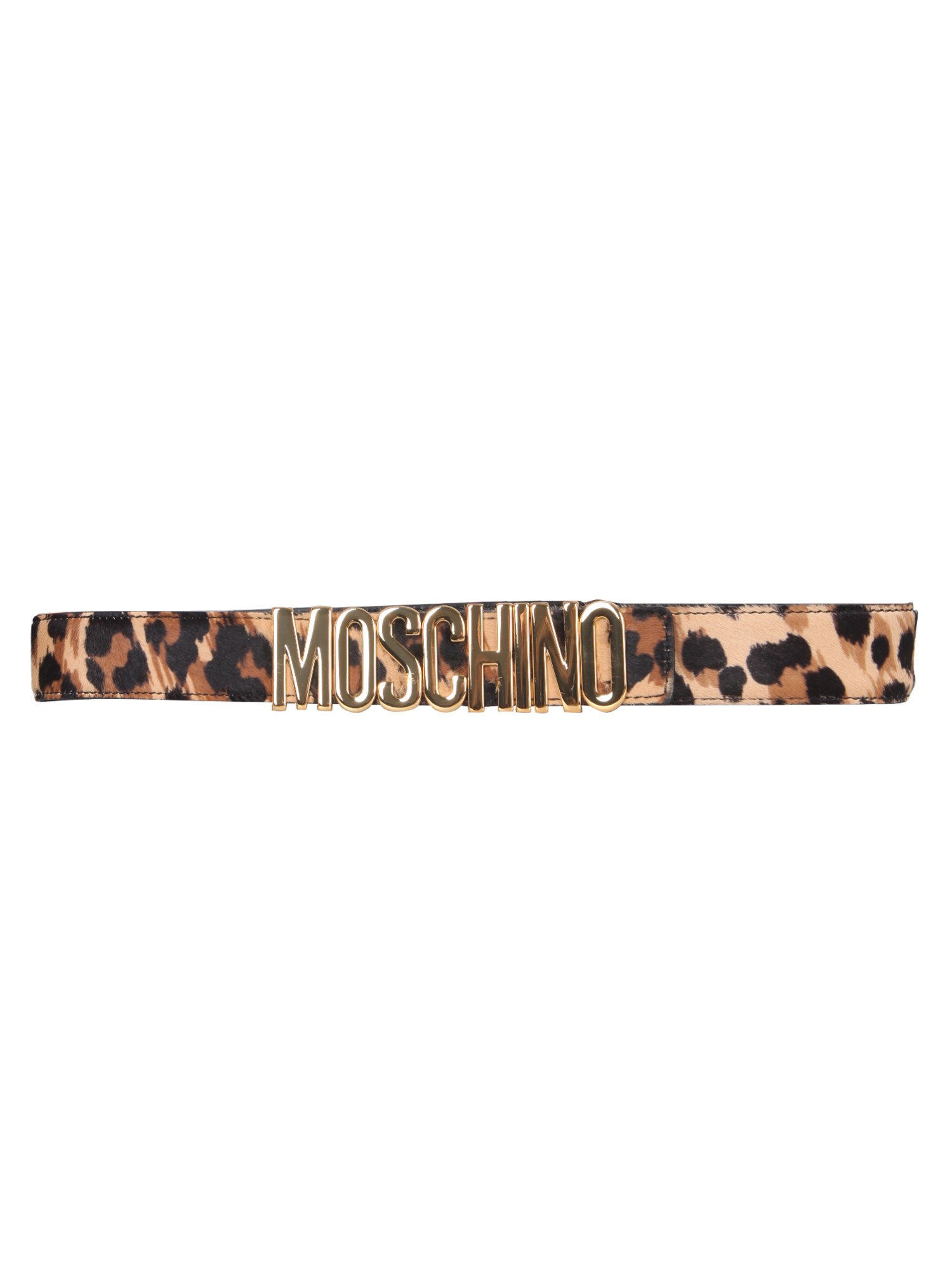 moschino belt with logo