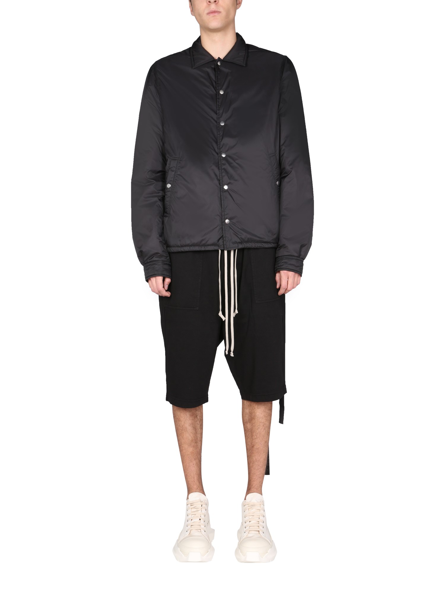 rick owens drkshdw "snapfront" shirt jacket