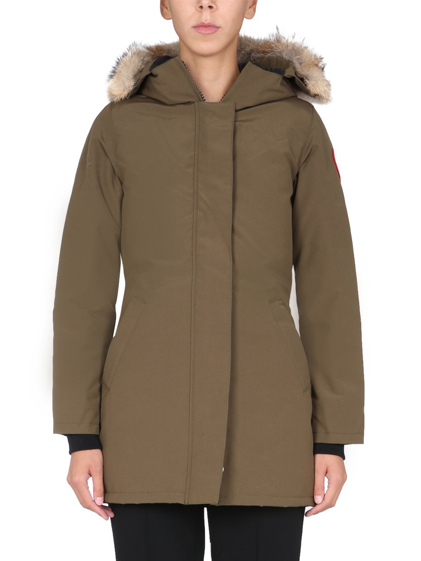 CANADA GOOSE VICTORIA PARKA WITH FUR EDGED HOOD Eleonora Bonucci