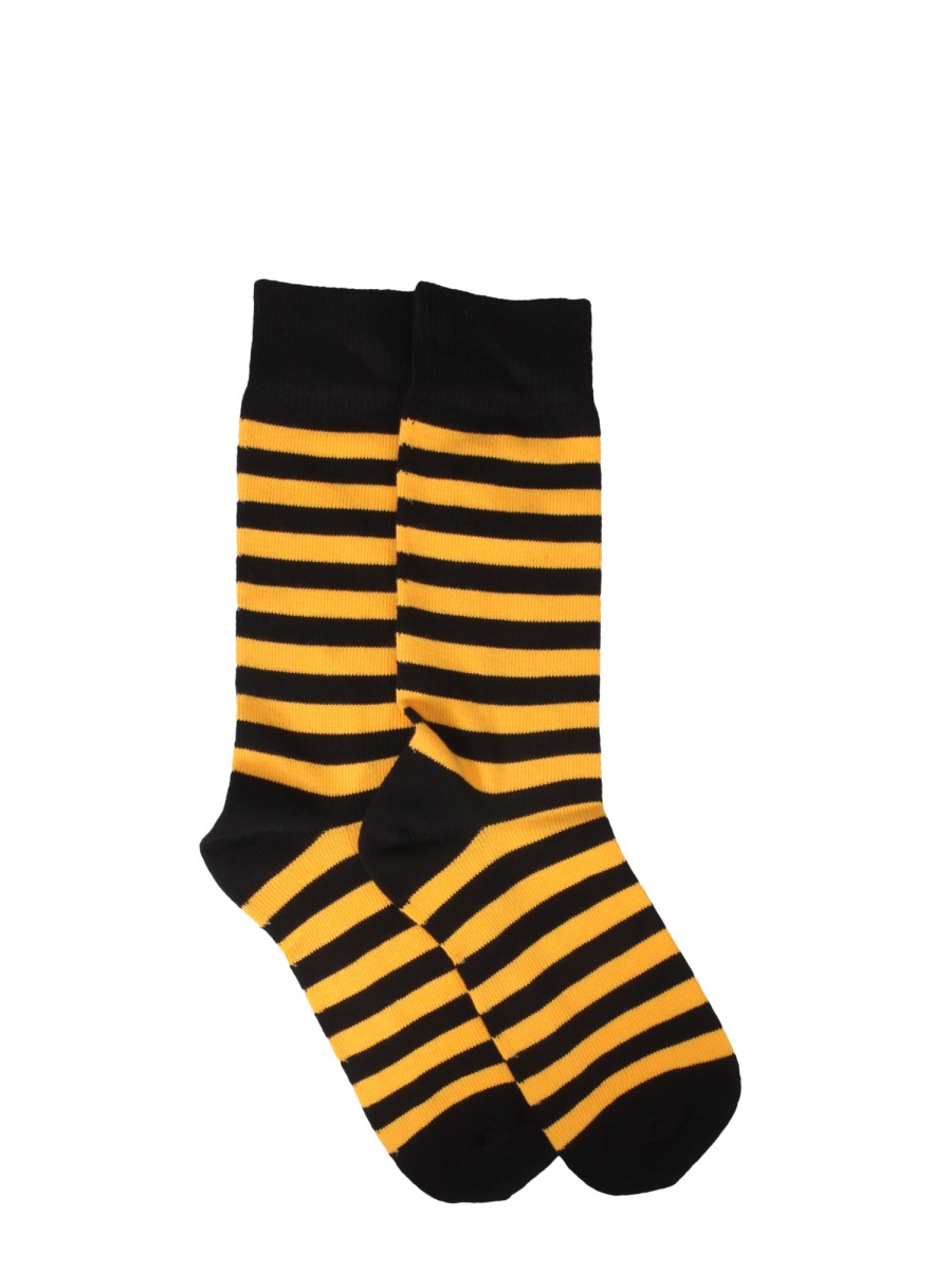 Dr MARTENS STRIPED SOCKS WITH LOGO Eleonora Bonucci