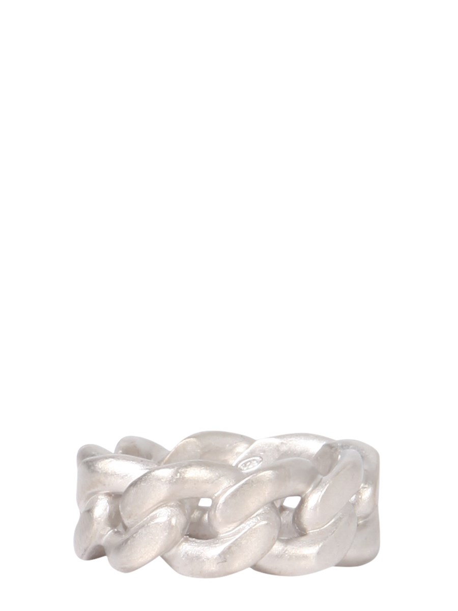 Maison margiela store silver chain ring