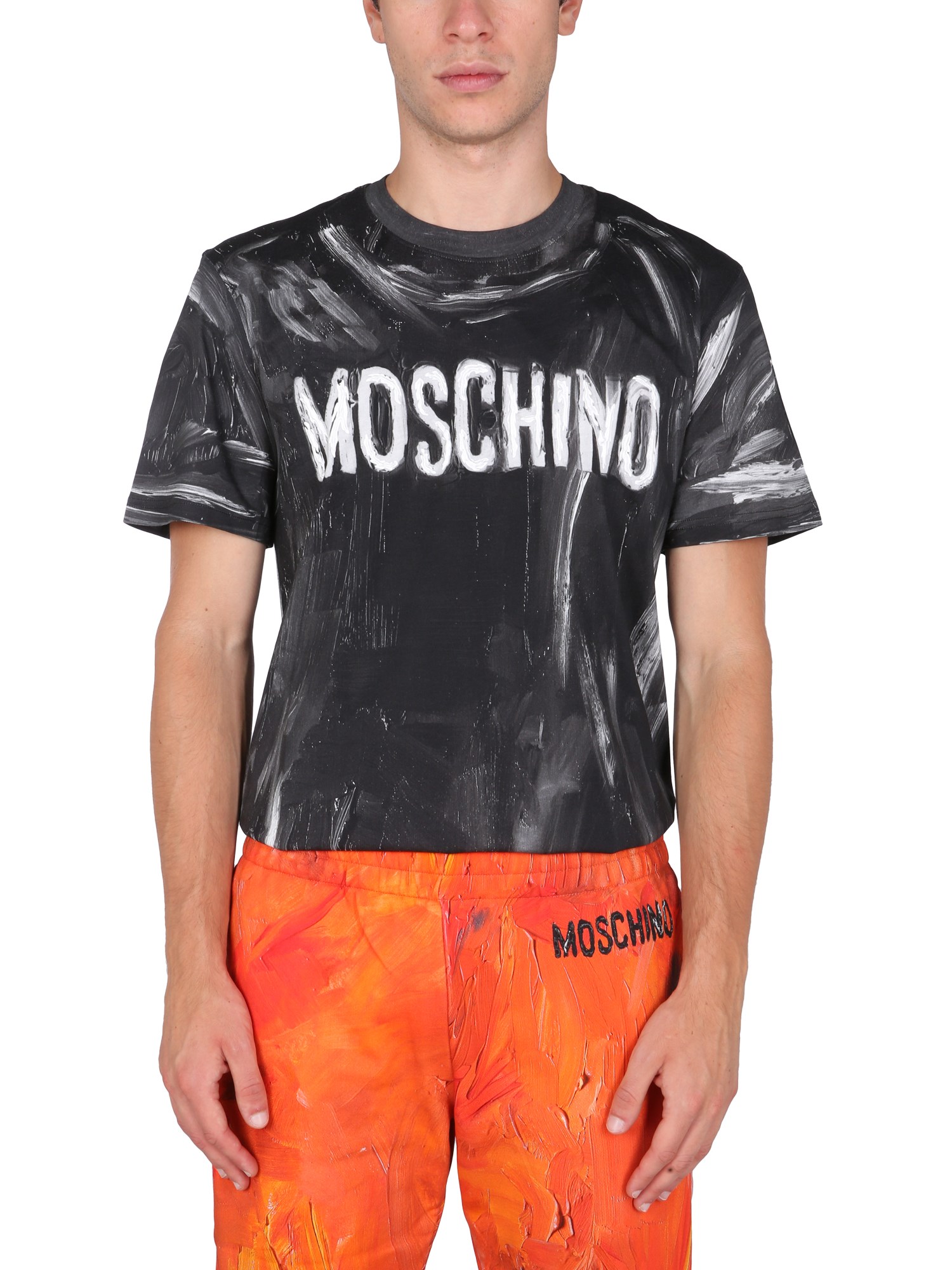 moschino "painting" t-shirt