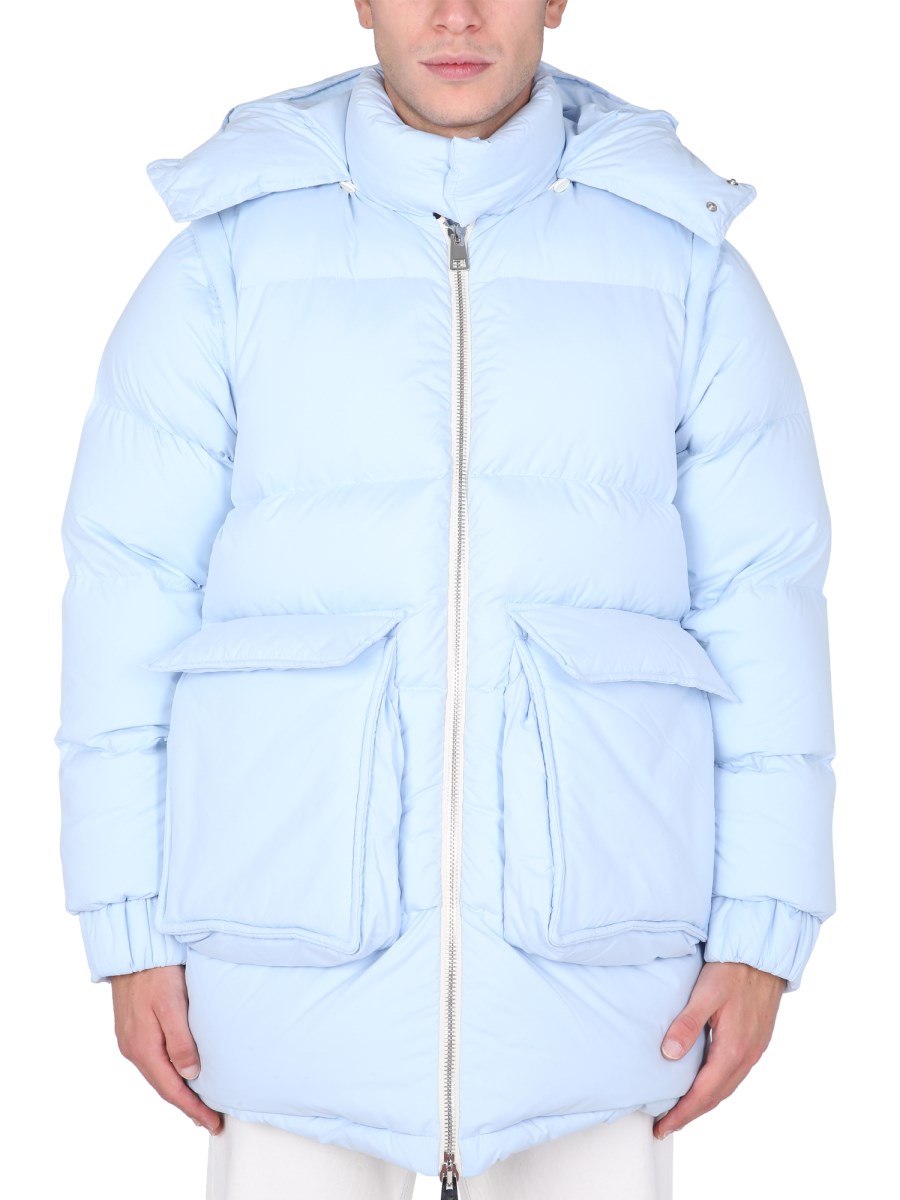 Puffy hot sale nylon jacket