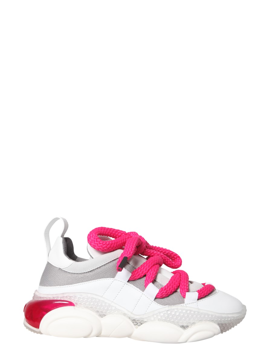 Moschino store tennis shoes